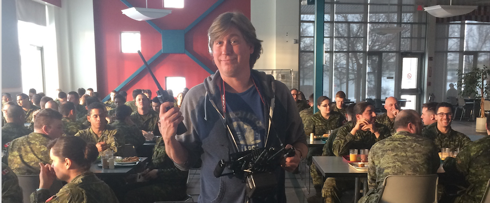 Directing the troops