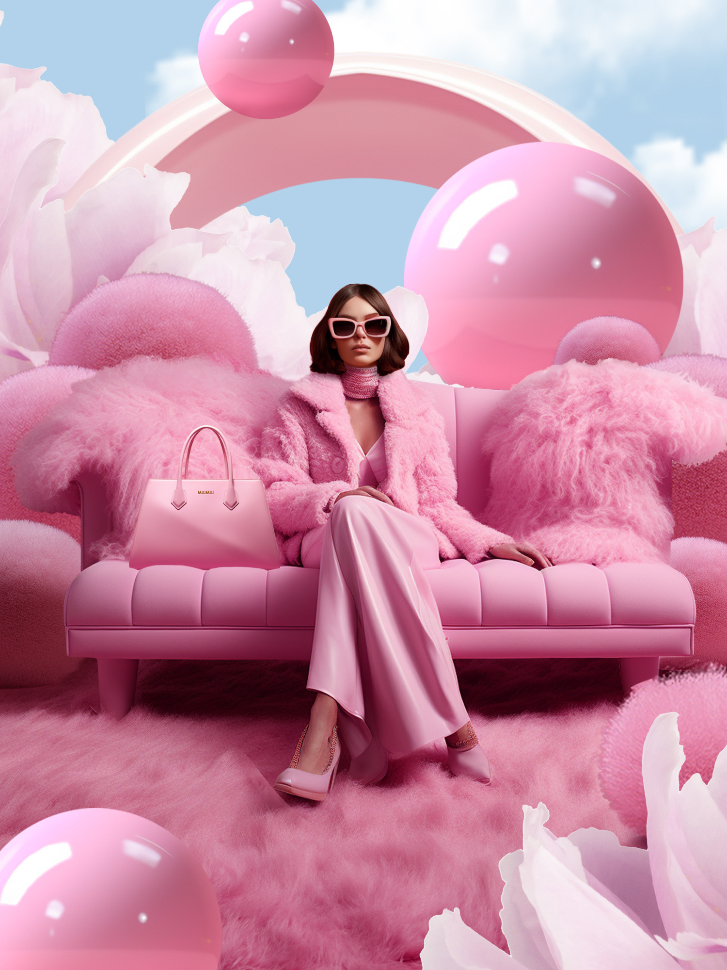 Wild Dunes: Pink