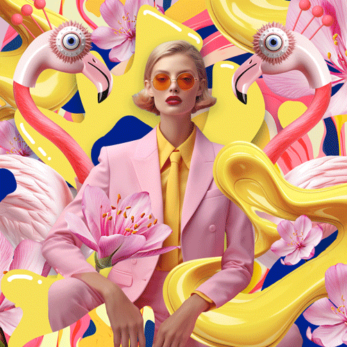 Gif Animation: Pink