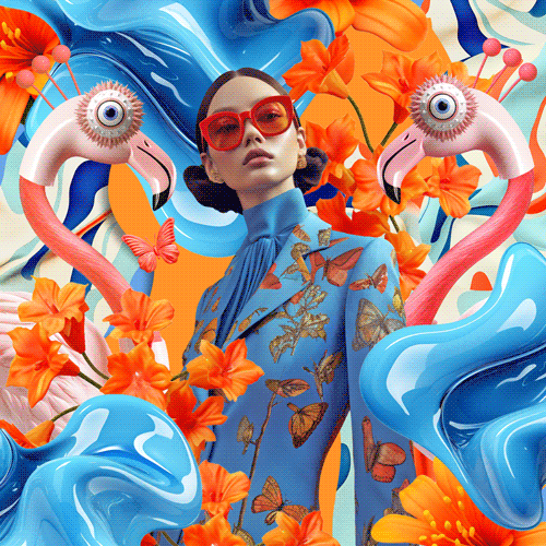 Gif Animation: Blue