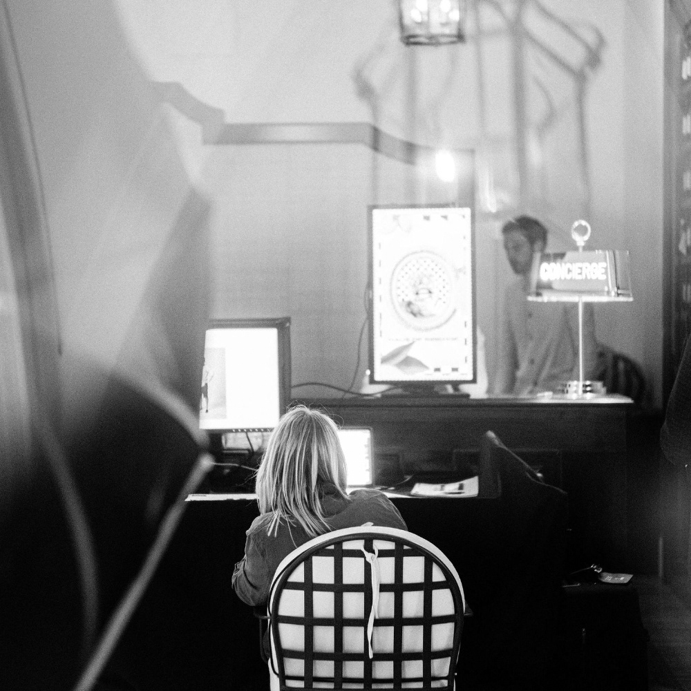 Behind the Scenes - Photo by Katja Meuli