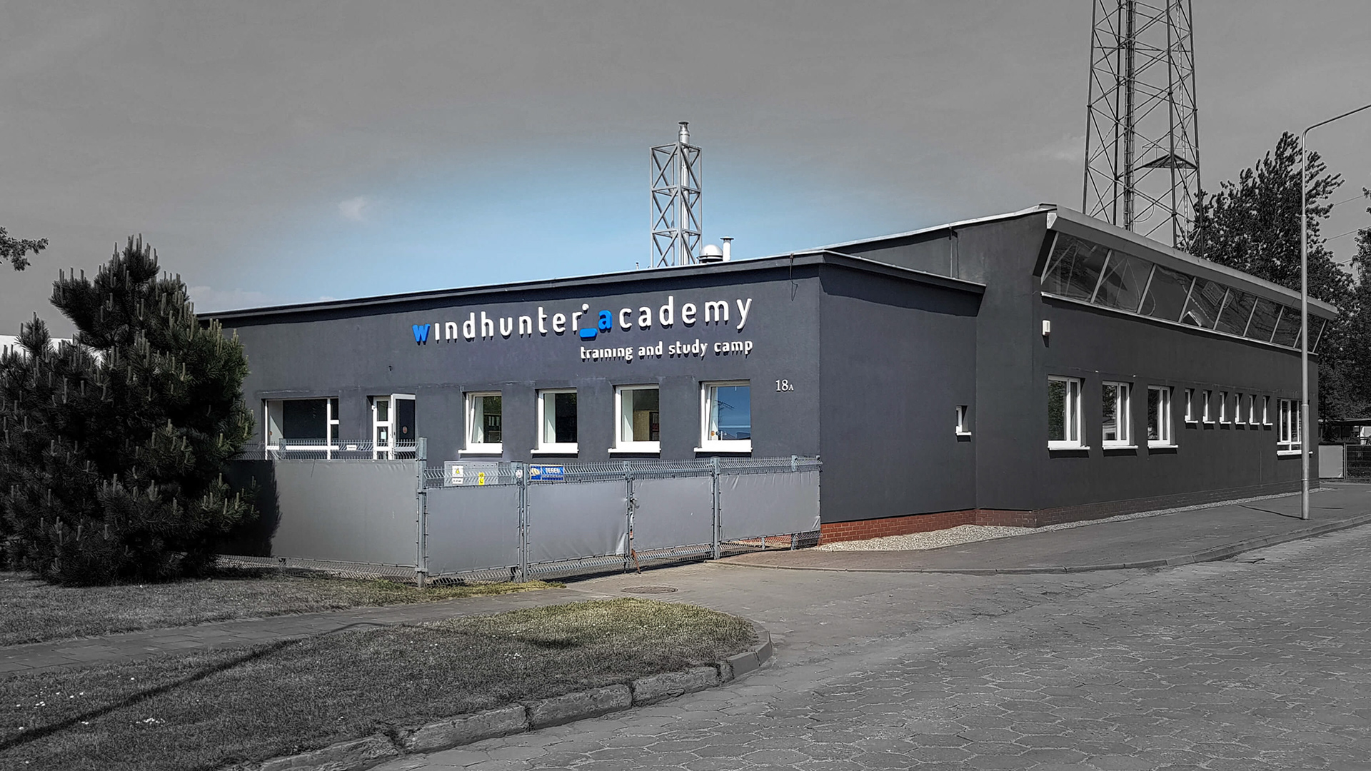 litery przestrzenne - malowane