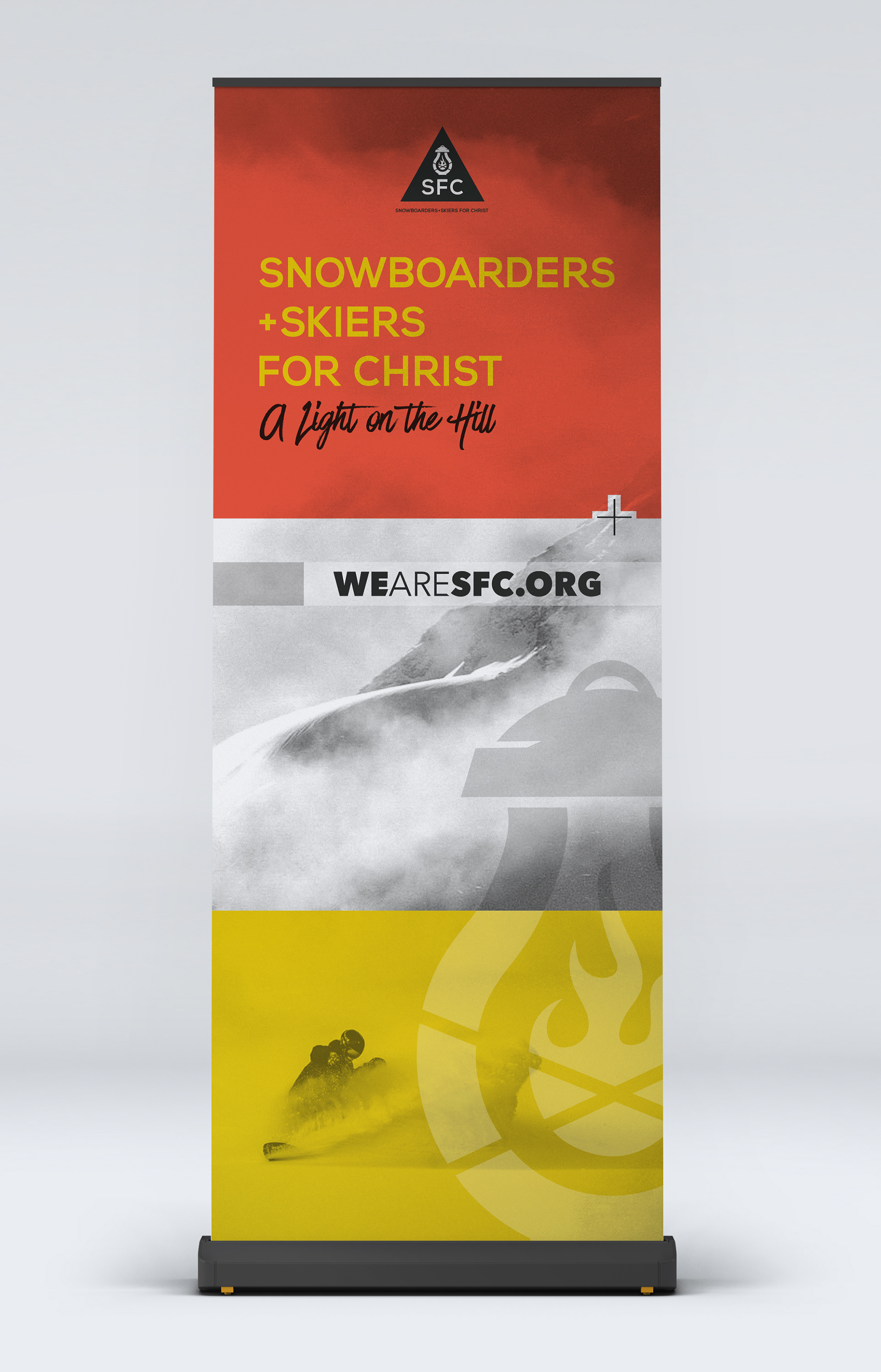 SFC Brand Pop-up Vinyl Banner