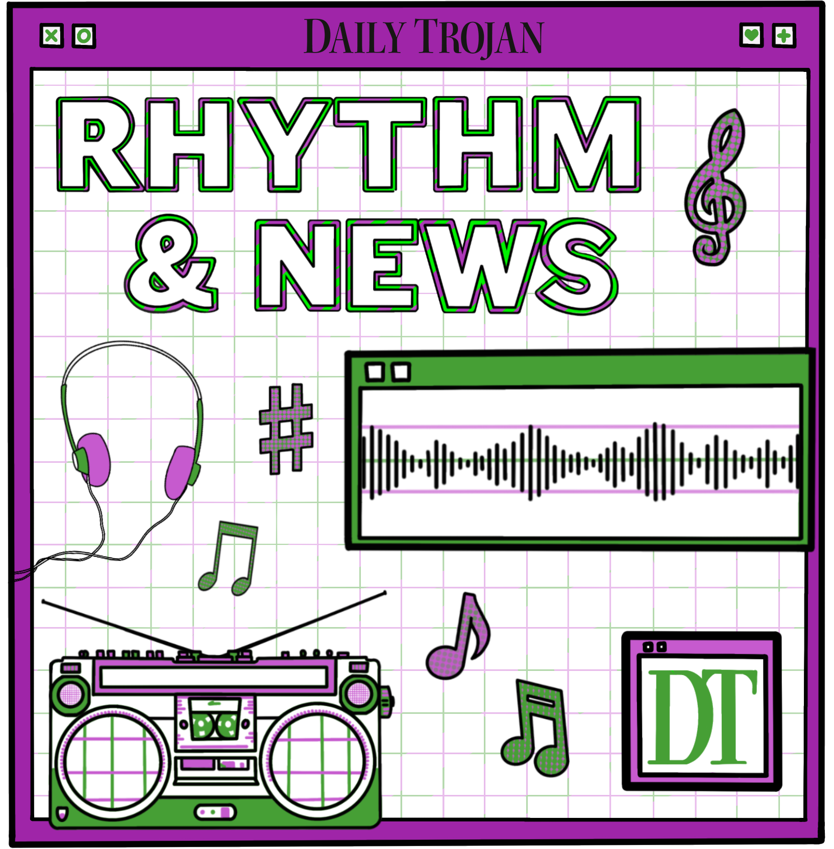 Rhythm & News Podcast Cover