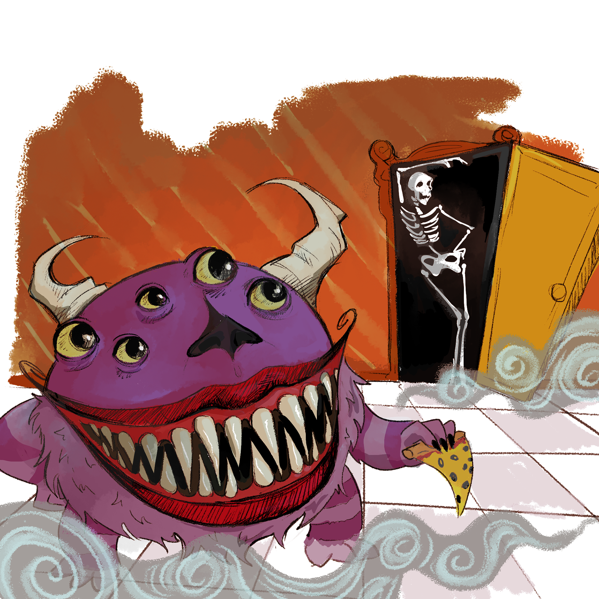 Scary Godmother fanart, photoshop