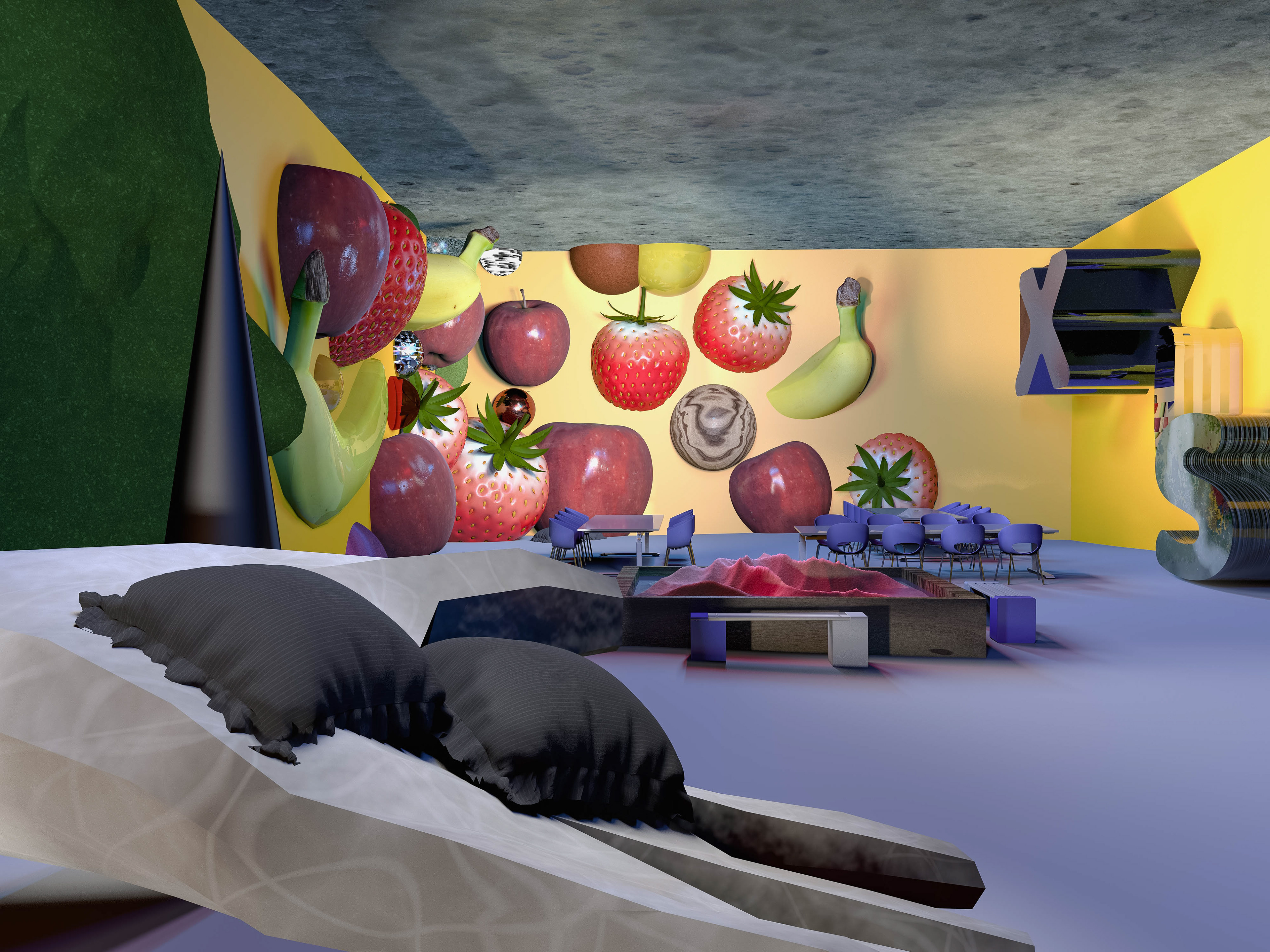 Tactile exploration encouraged. A "Do Touch" Policy.