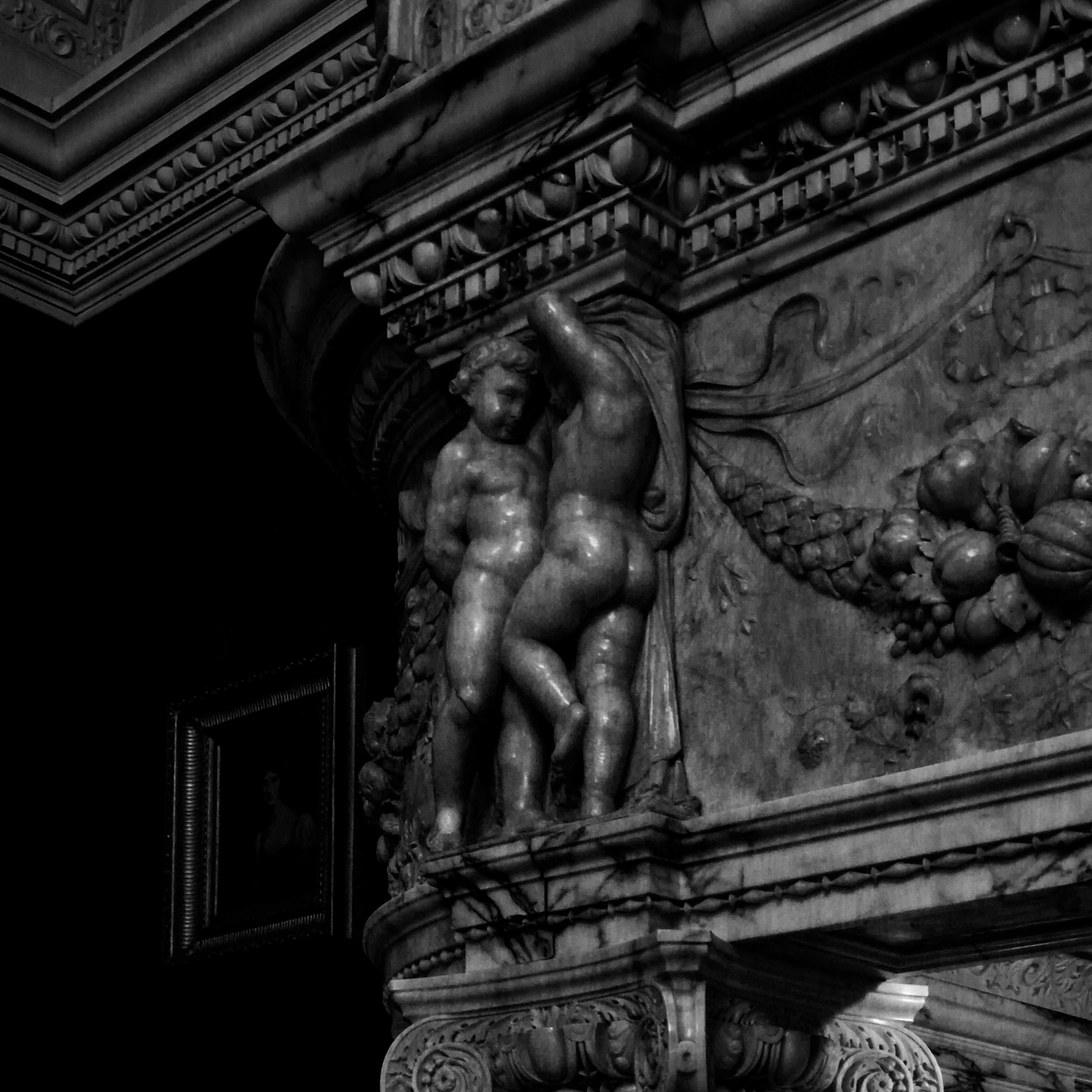 The Marble Fireplace