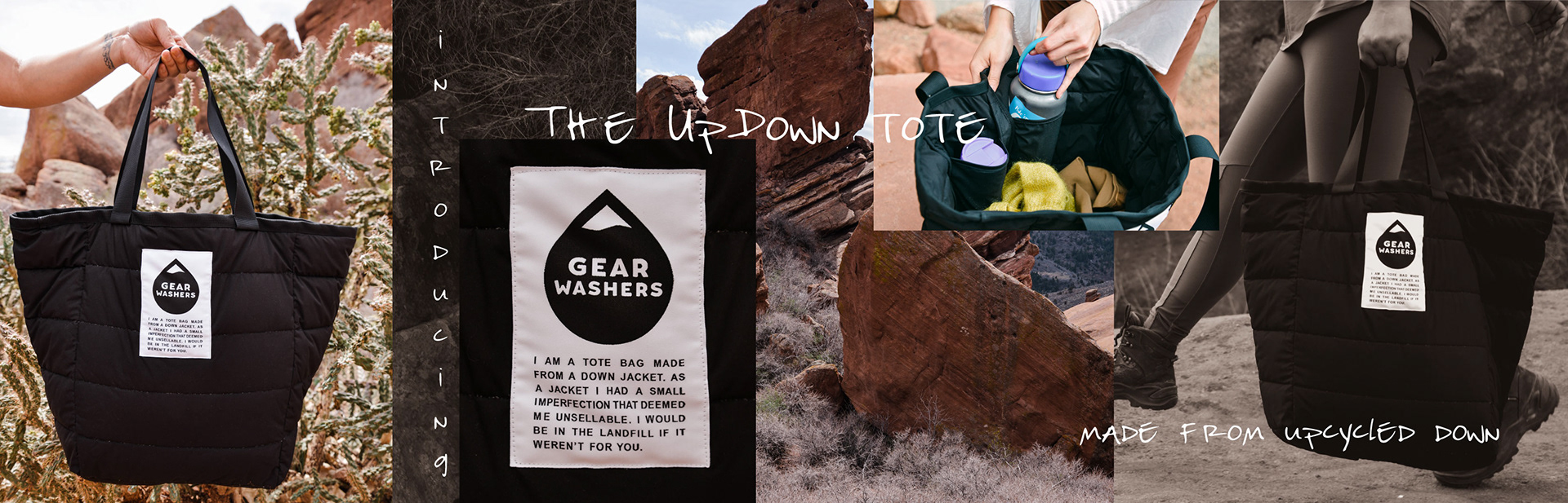 upcycled merch branding