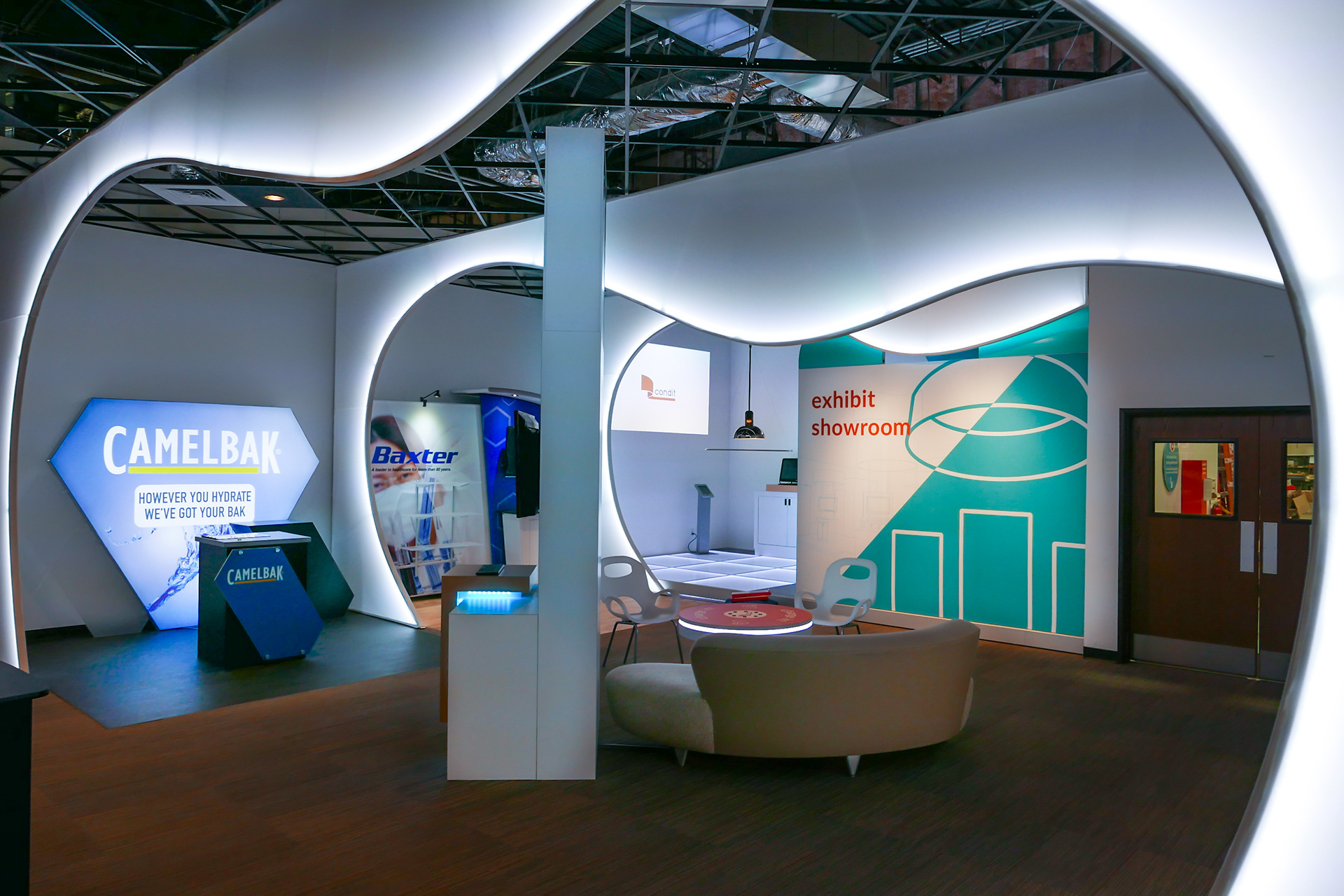 exhibit displays