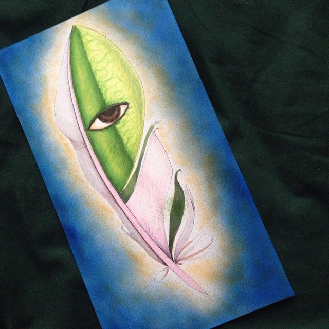 Feather #11 • Copic Markers & Ink