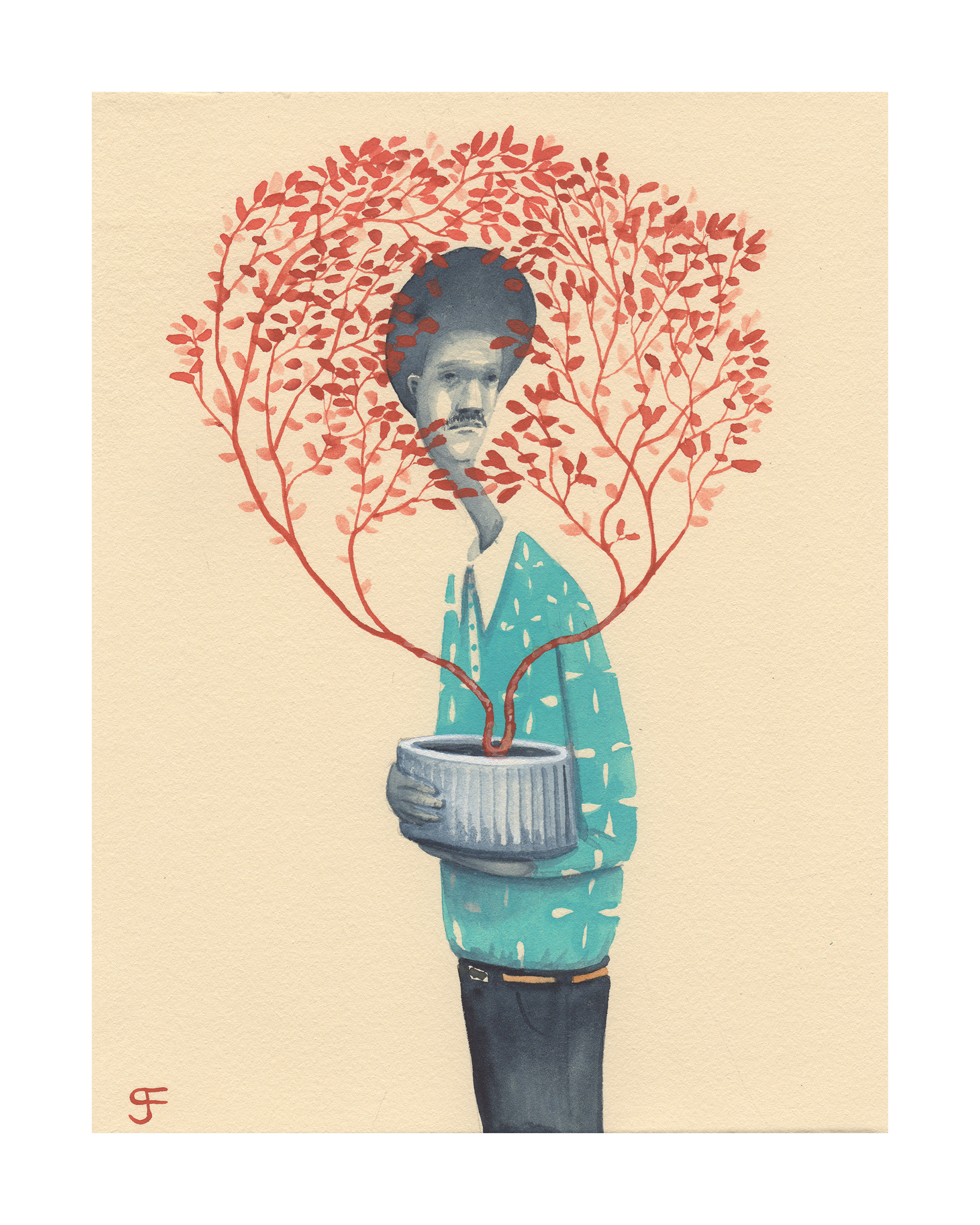 "He Preferred Looking at the Wold Through Fluttering Leaves