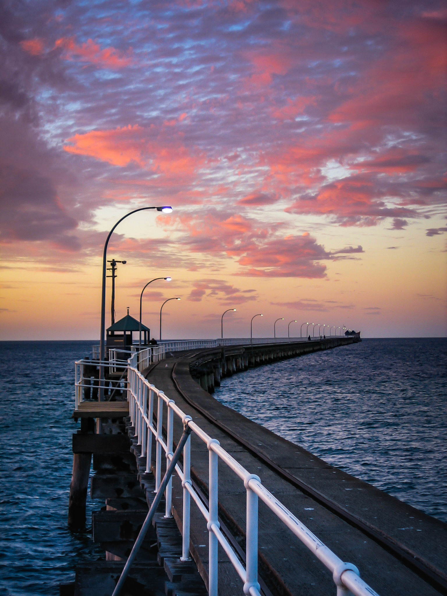 Dusk at Busselton Jetty
