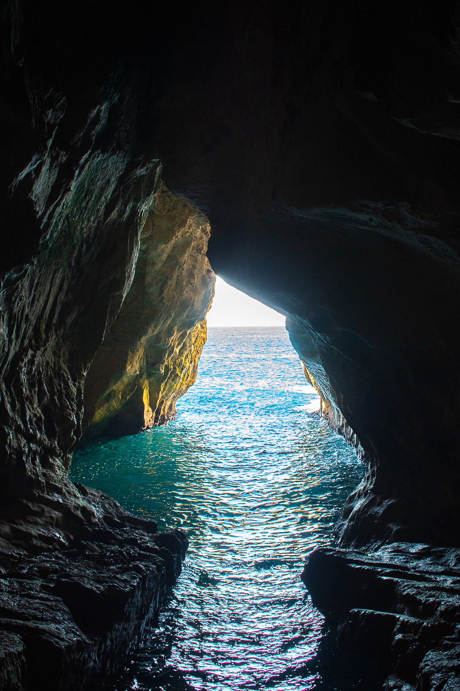 Sea Caves in Rosh Hanikrah, Israel 2022