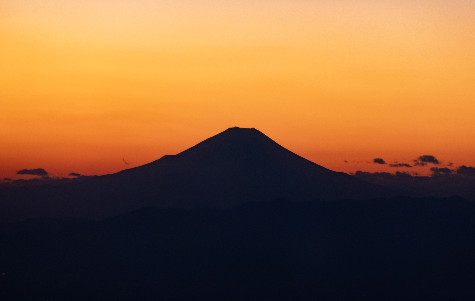 Fuji Sunset