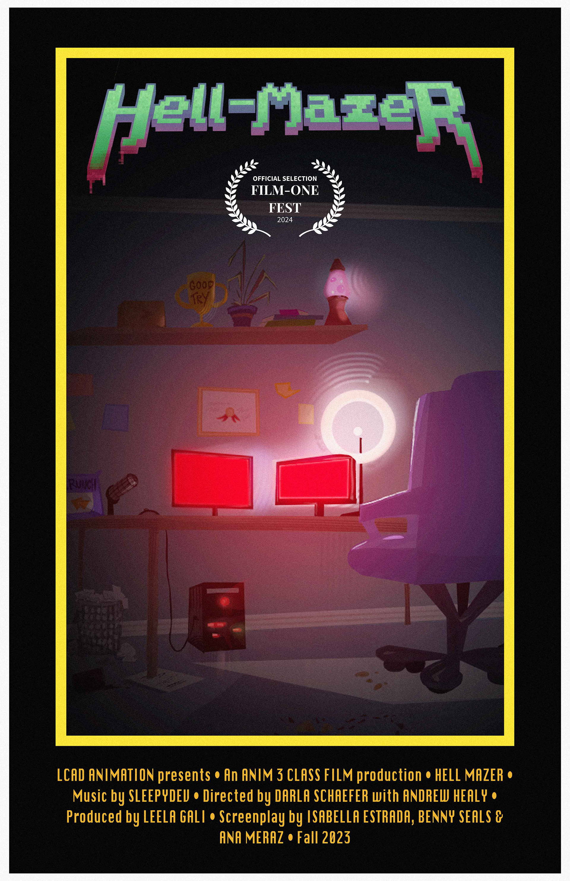 Poster Design by Ana Meraz P., Art by Isha Patel