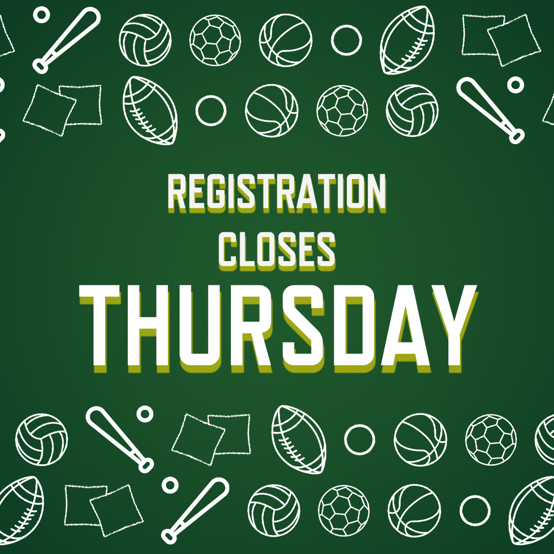 Registration closing