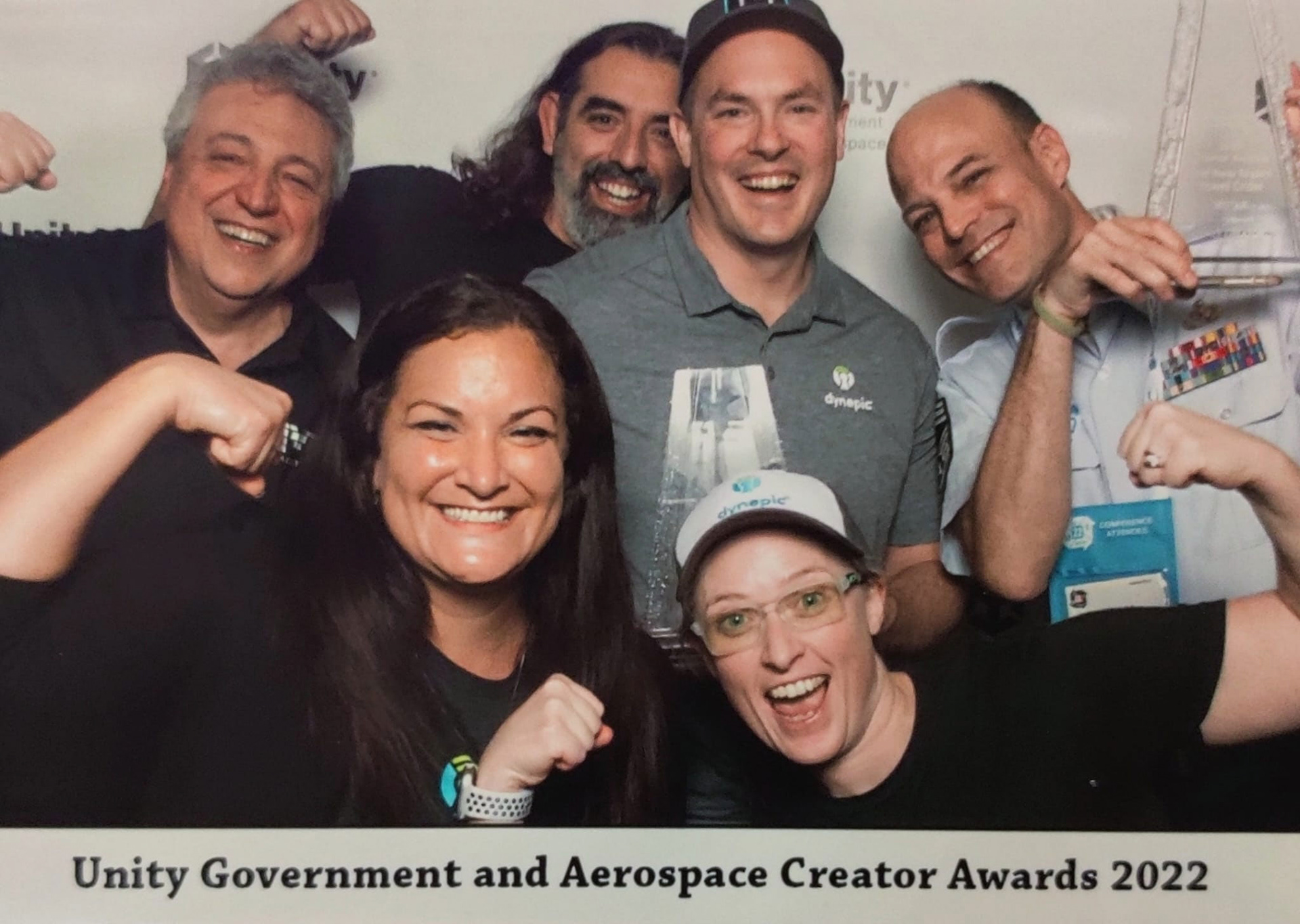 Unity Award Win with Dynepic Team