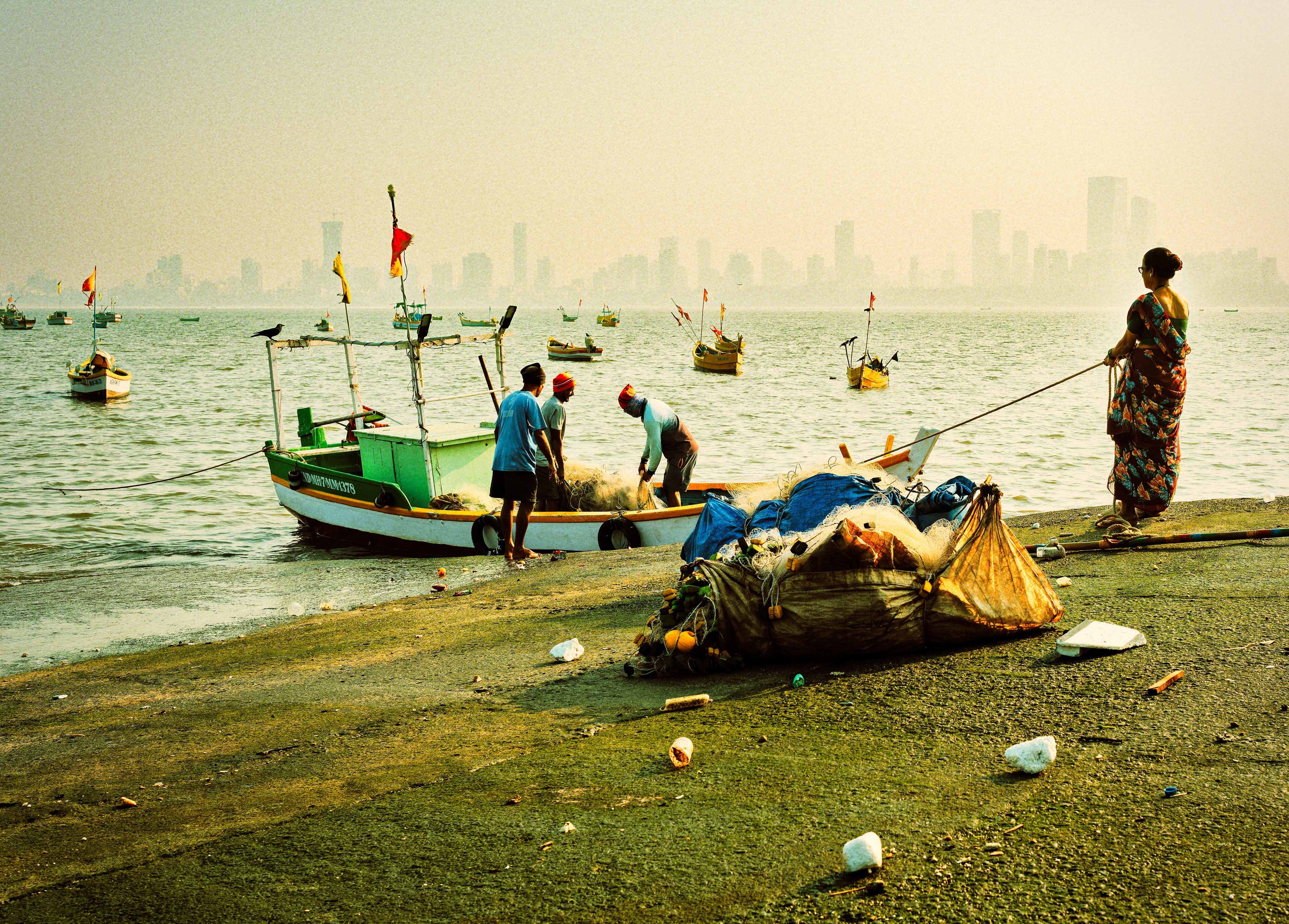 Fishermen returns