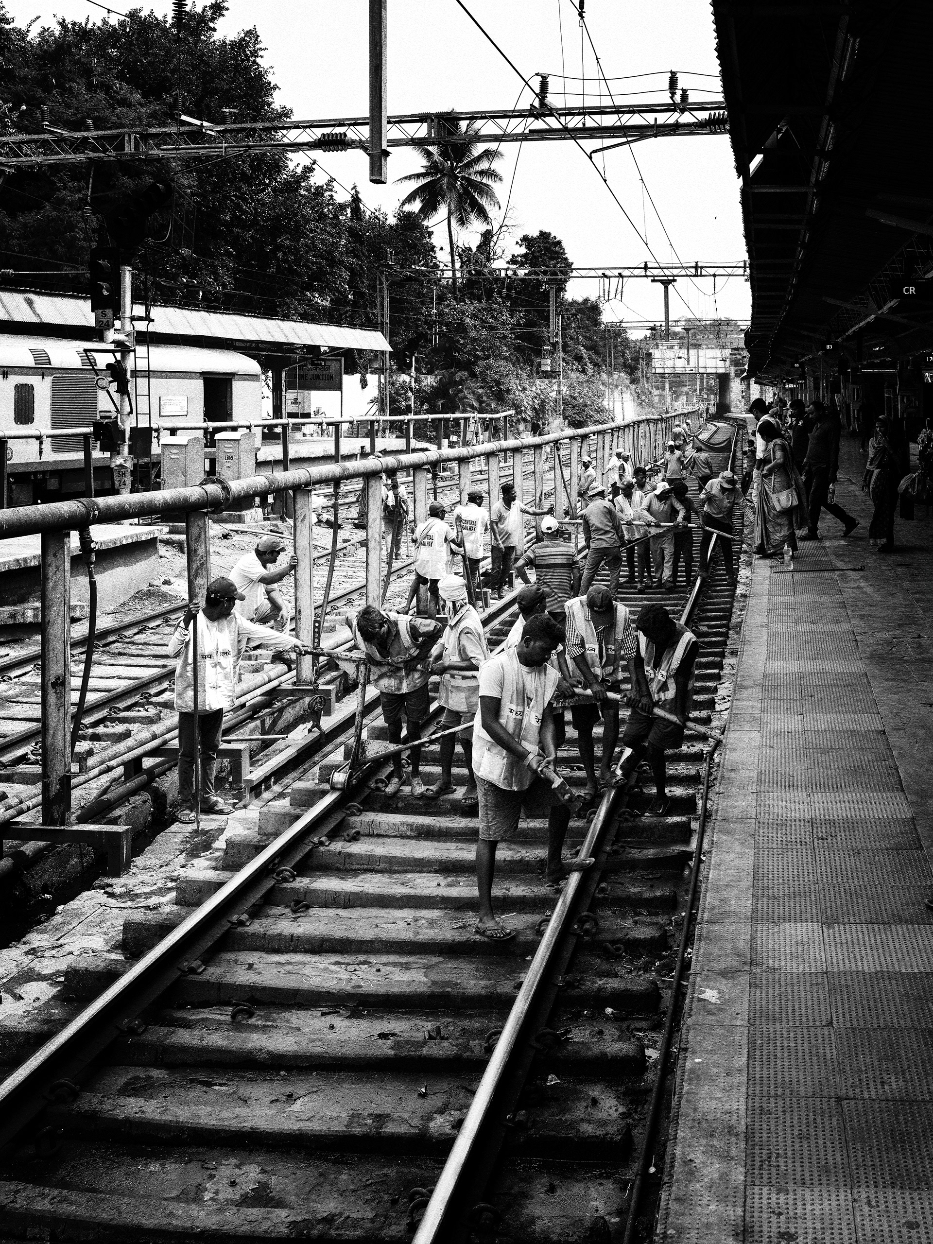 On track