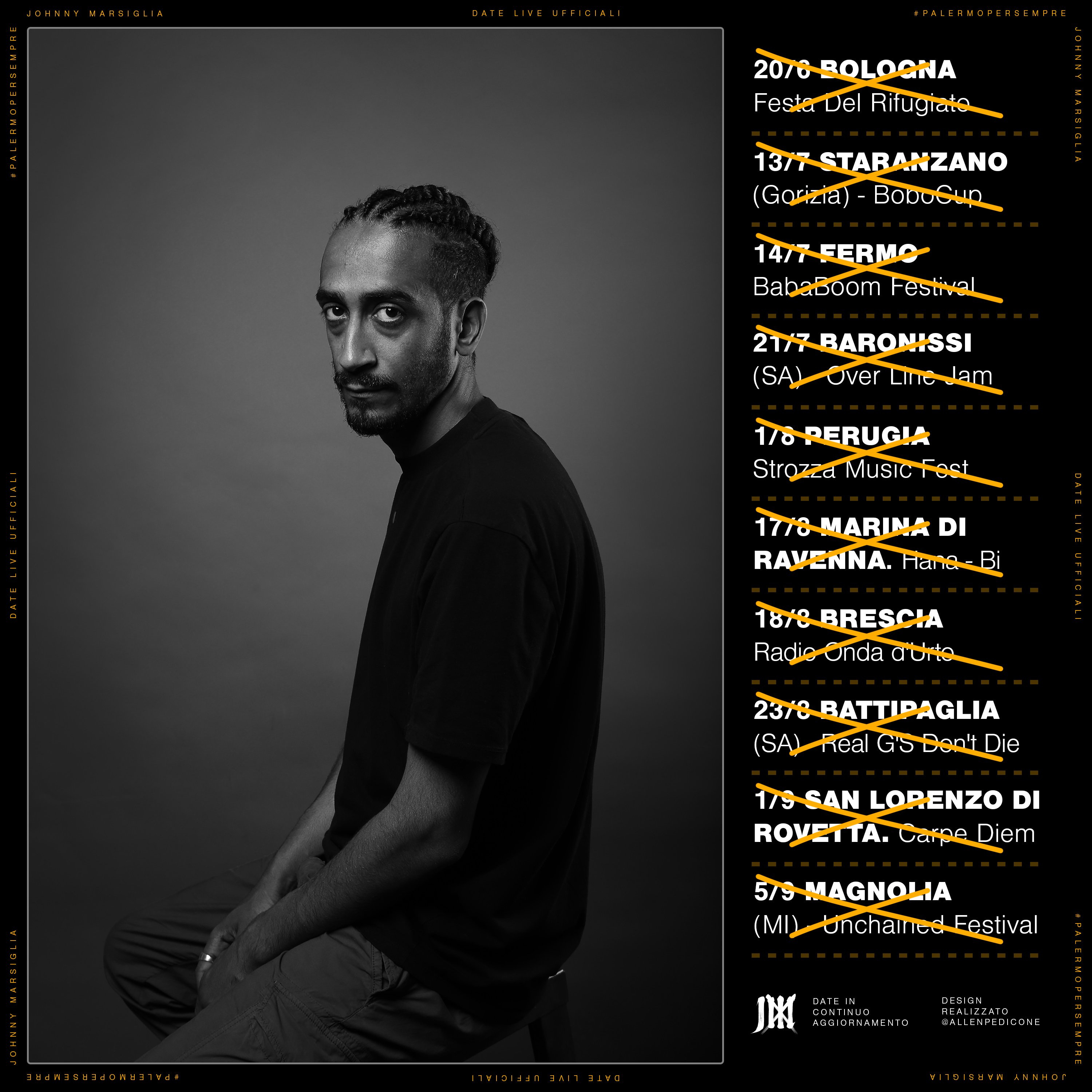 Johnny Marsiglia Tour 2019 by Allen Solano