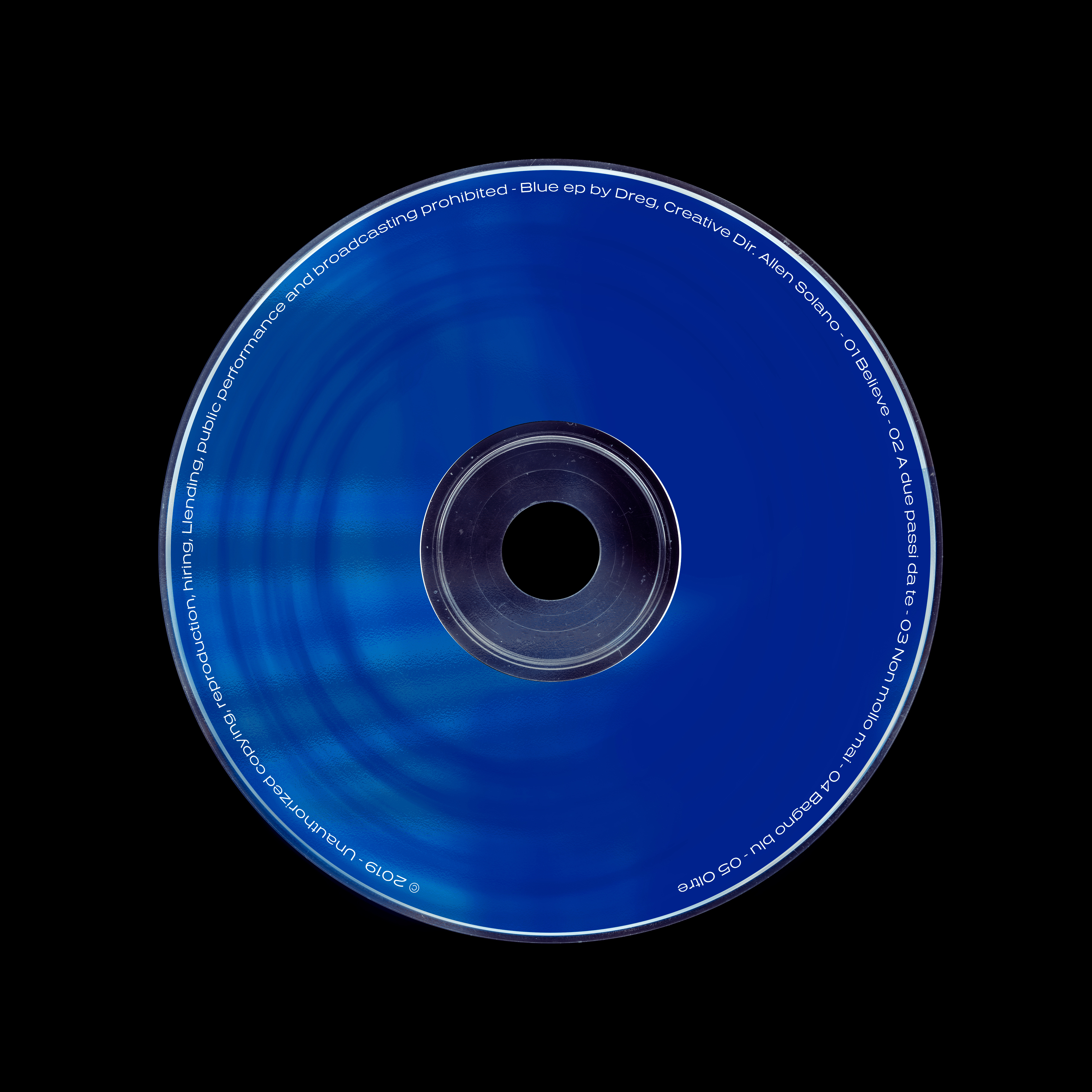 Dreg Blue Ep by Allen Solano