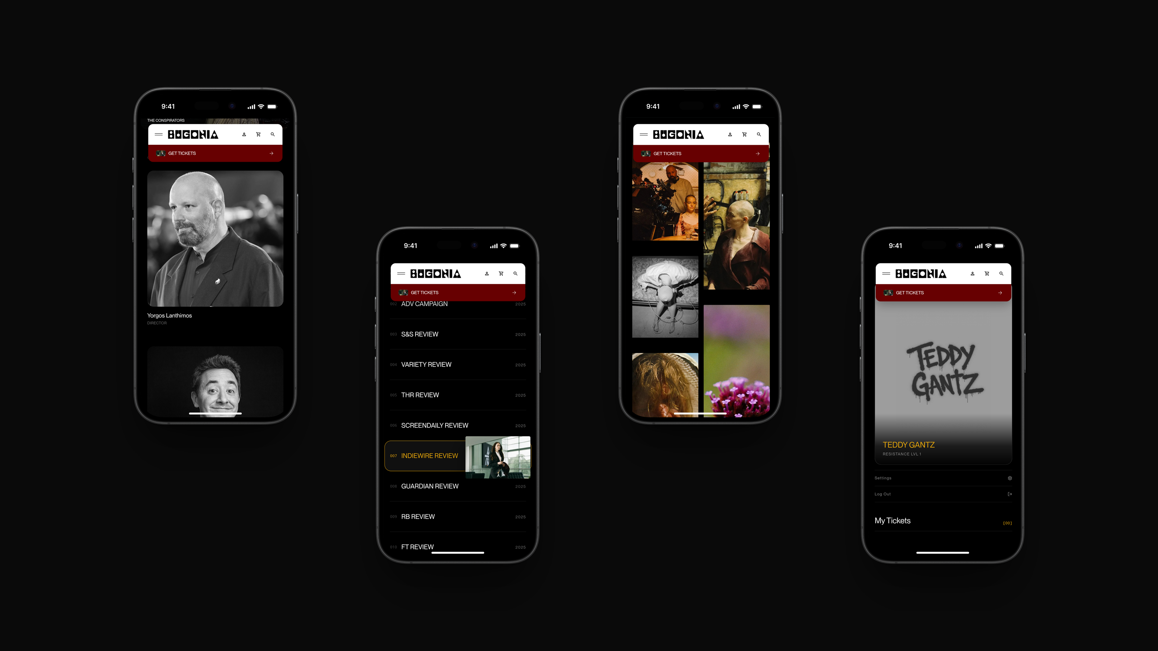 Bugonia Ticket First Website by Allen Solano & Antonio Salvatore Calò