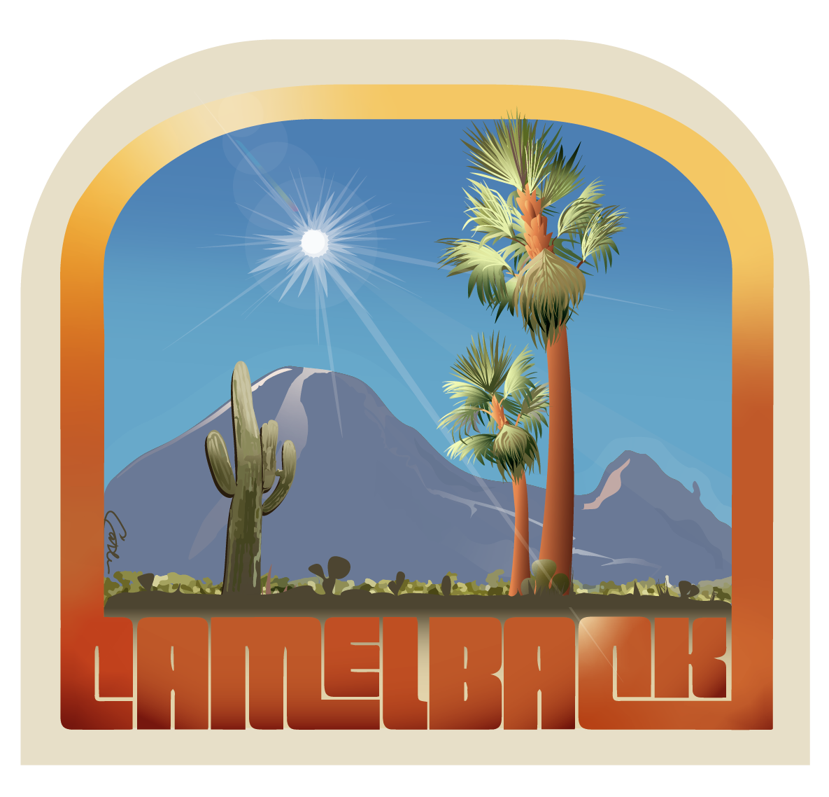 Camelback Mountain, AZ