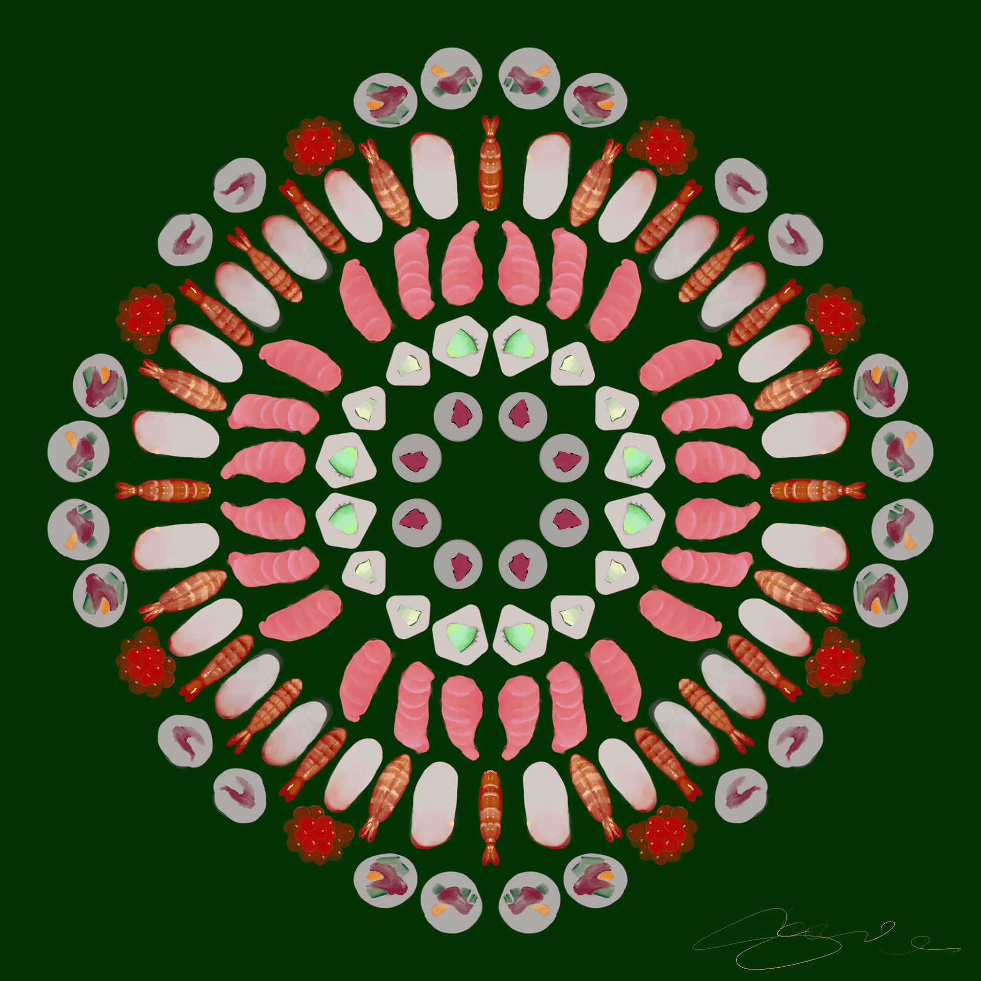Sushi Mandala