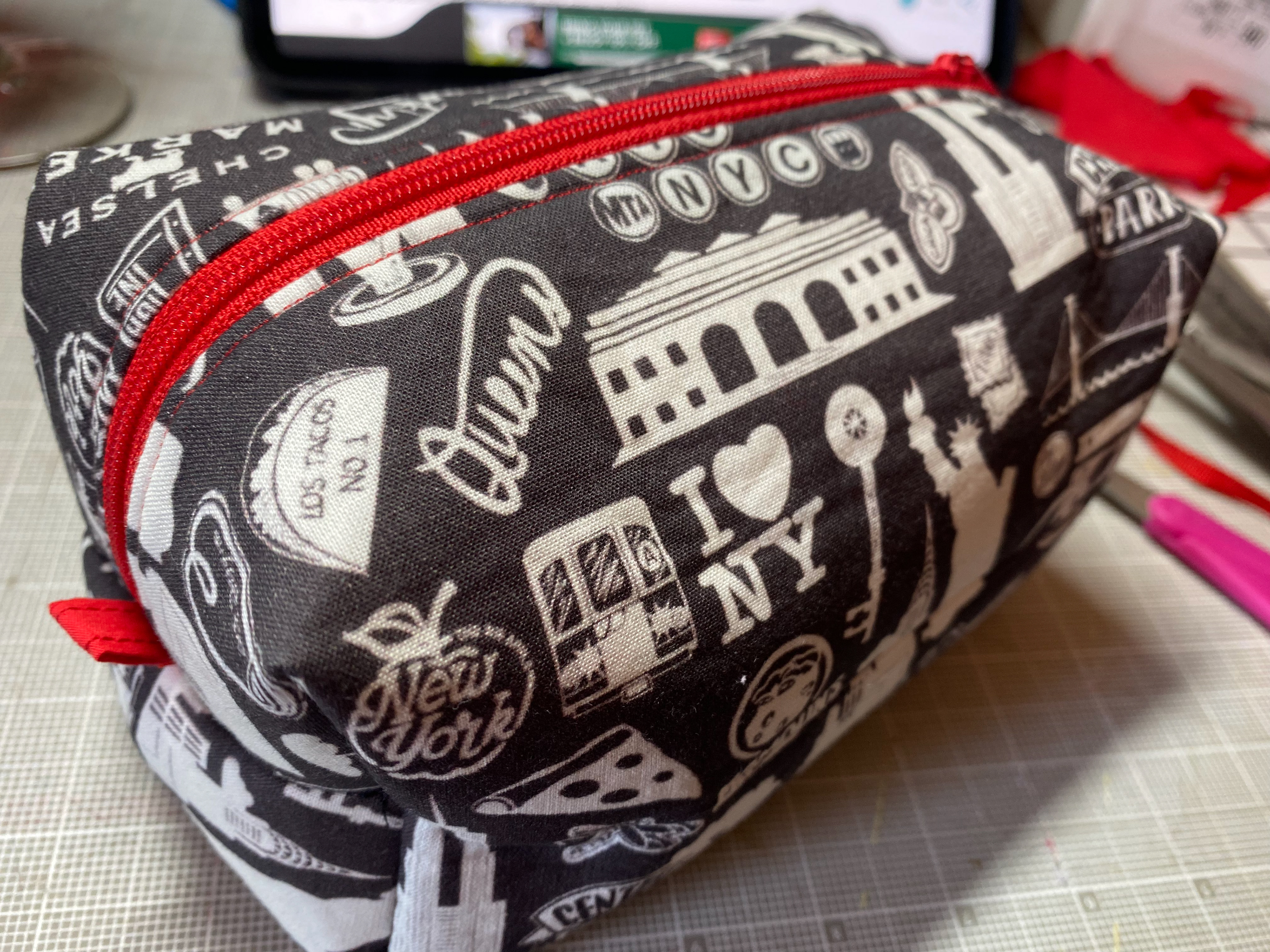 Handmade fabric bag