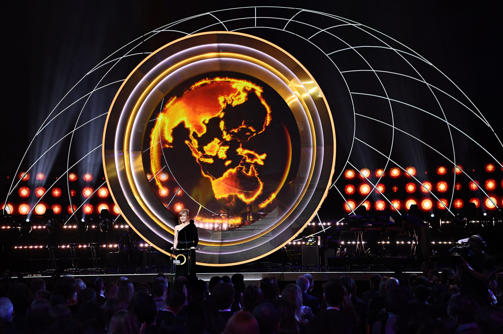 GLOBAL CITIZEN PRIZE (2019) NBC. Art Director - Emily Fain. Production Designer - Peter Bingemann