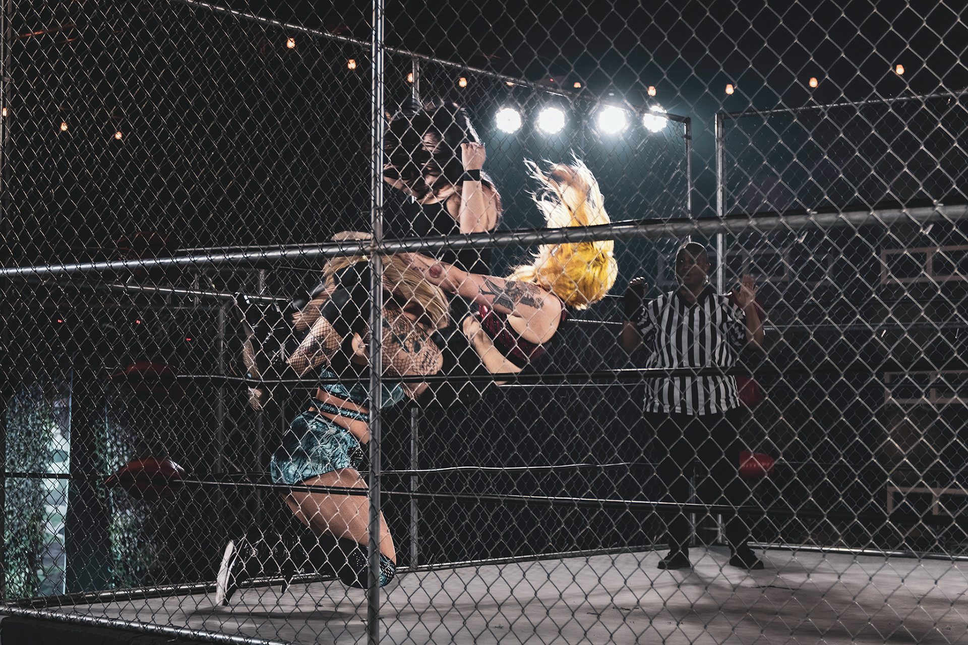 Tess Warren Double Powerbomb