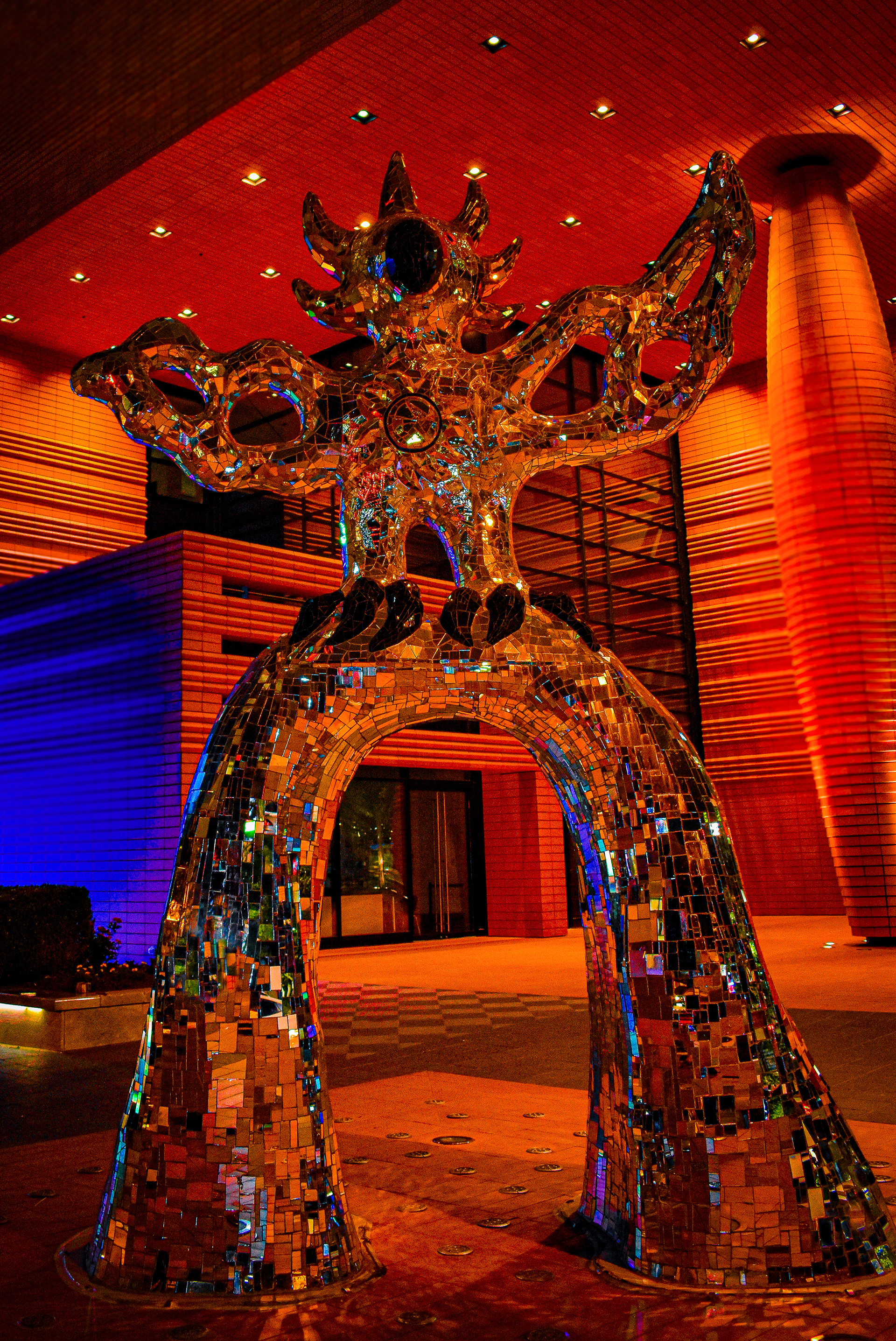 Firebird Statue or "Disco Chicken"