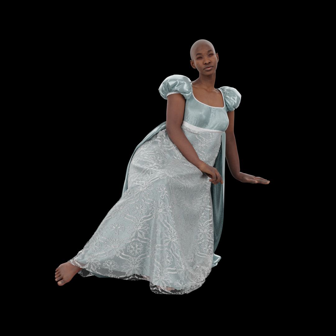 Pose + Dress with textures
