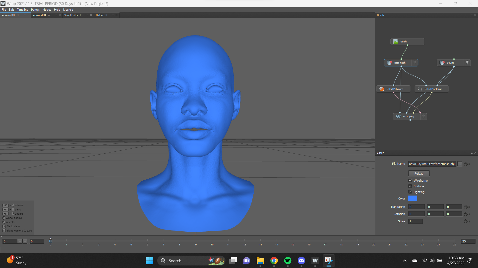 My Zbrush Sculpt