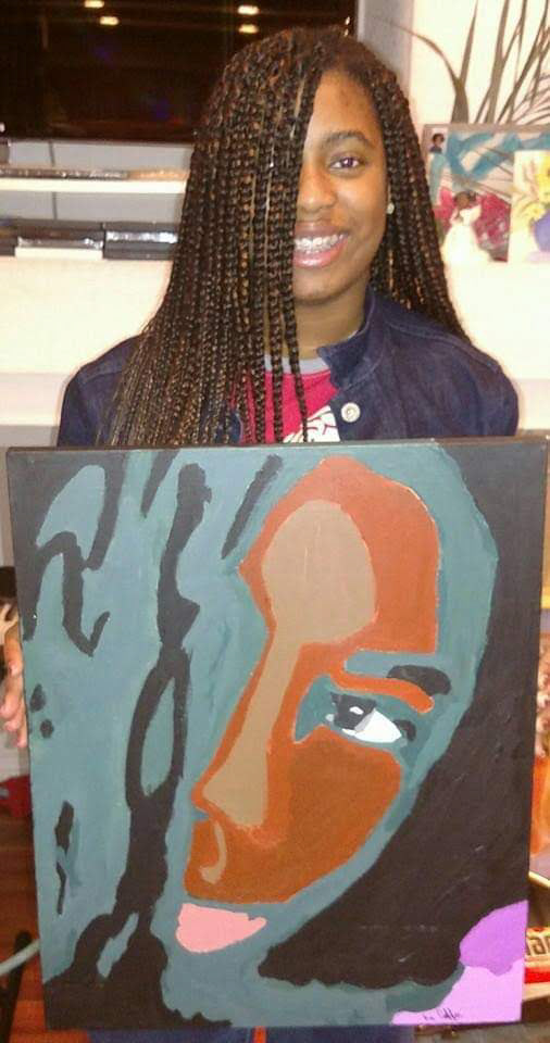 My first self portrait (2014)