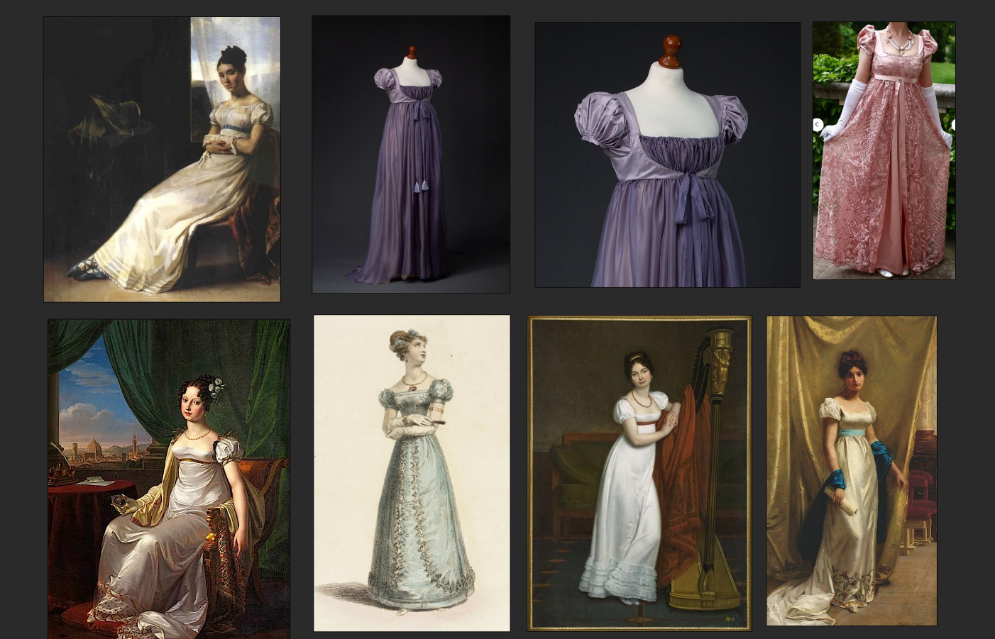 Regency Dress Inspiration