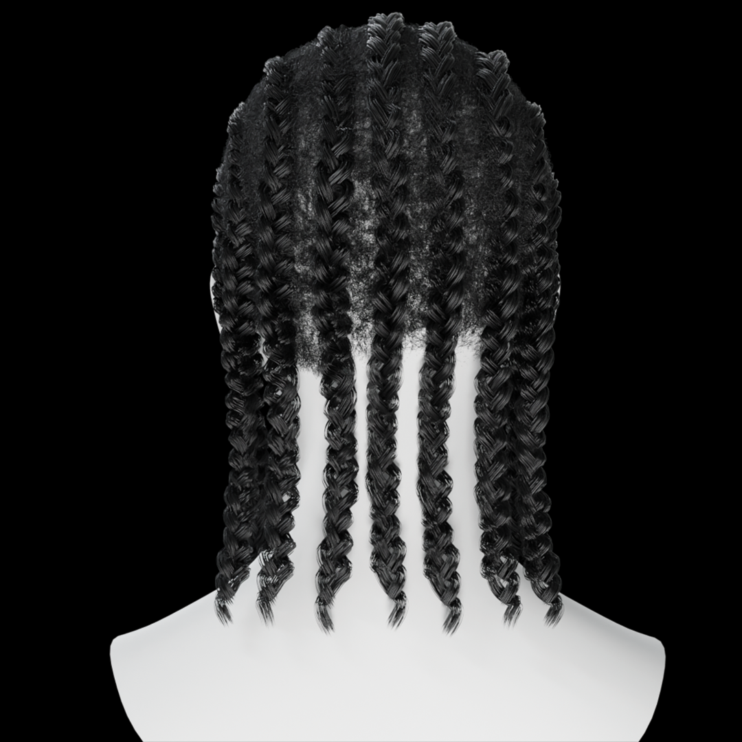 Cornrow Hair Test