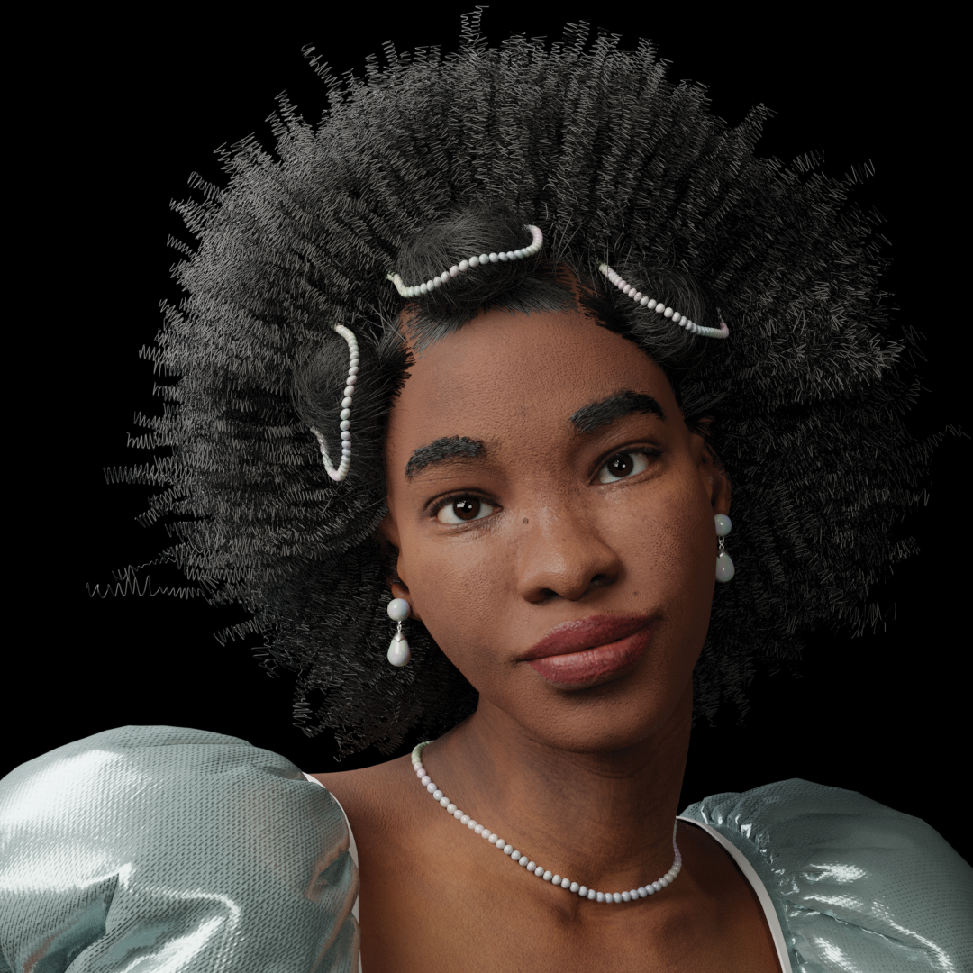 Final Hair - Dramatic Lighting