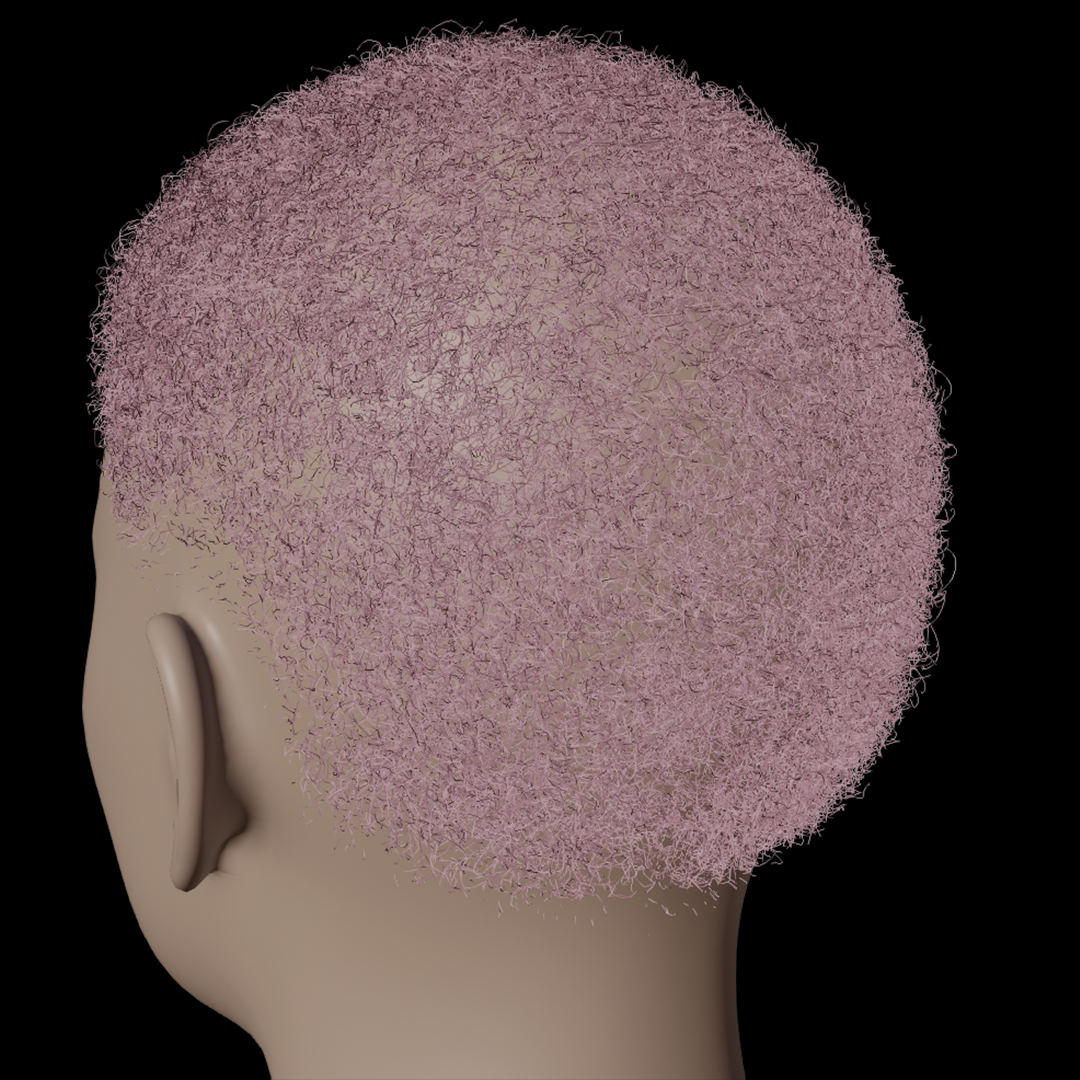 Tight Afro Particle View