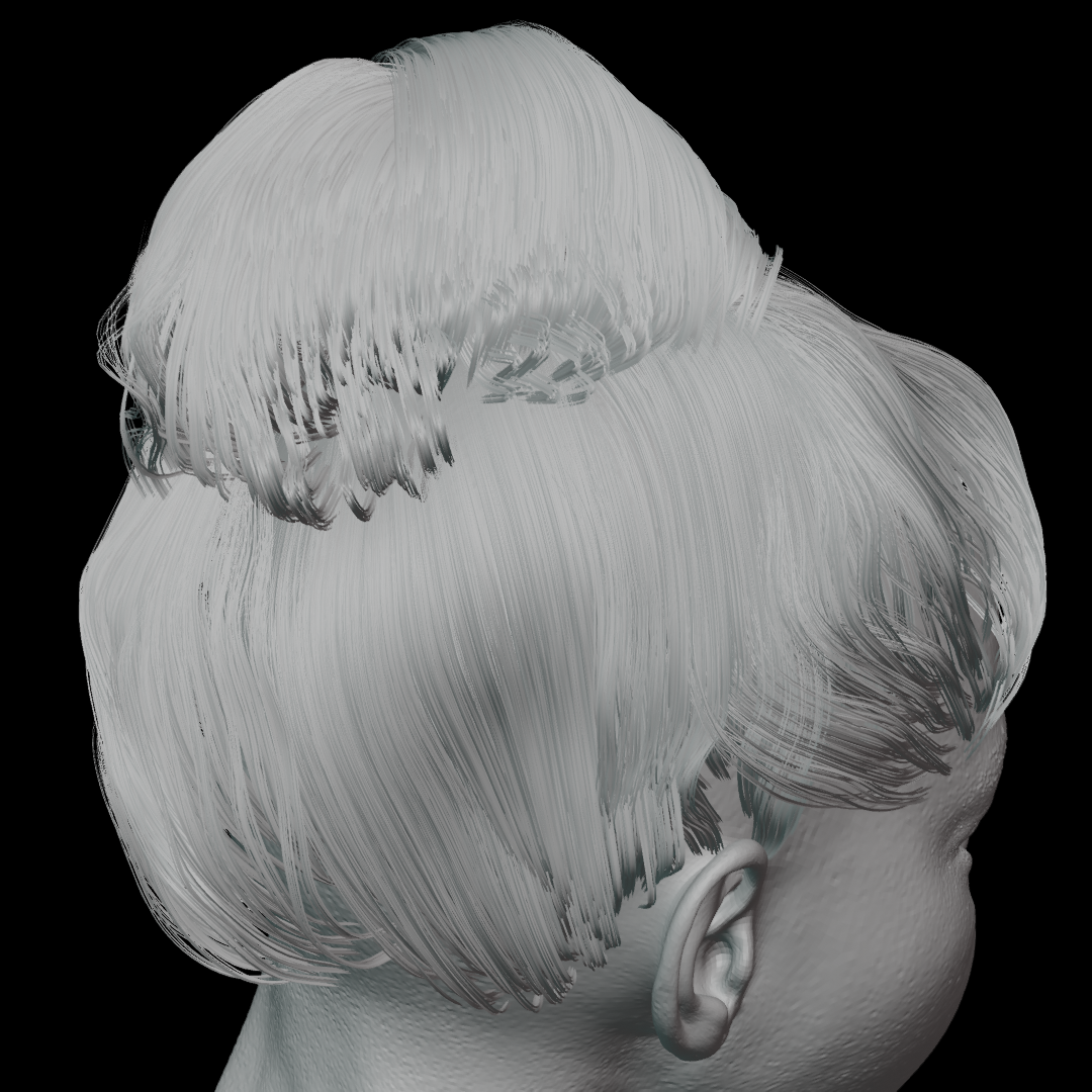 Messy Bun Grey