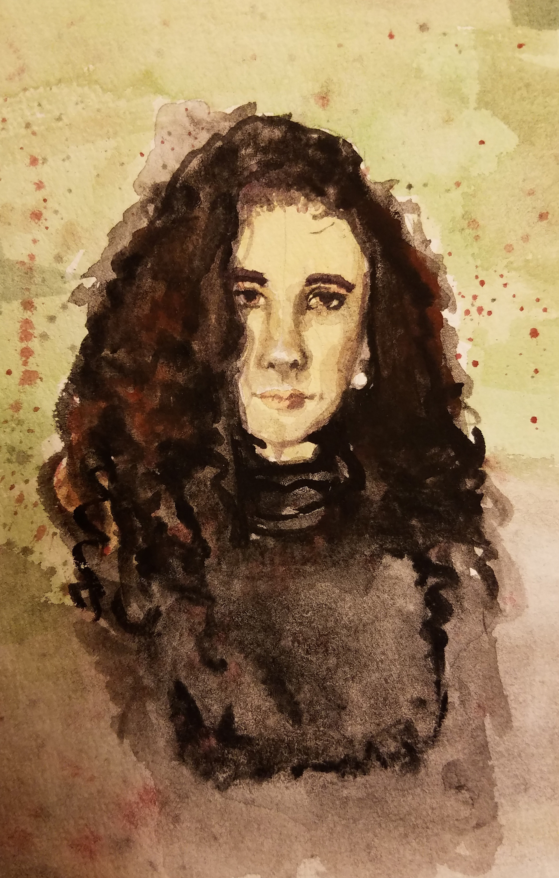 "Curls" 5x7 AVAILALBLE