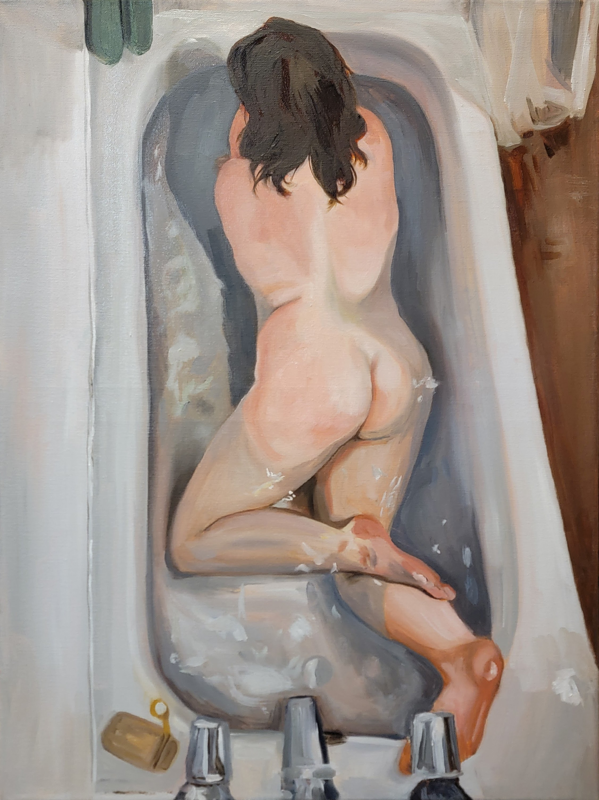 "Bathtub" 18x24 Oil On Canvas AVAILABLE