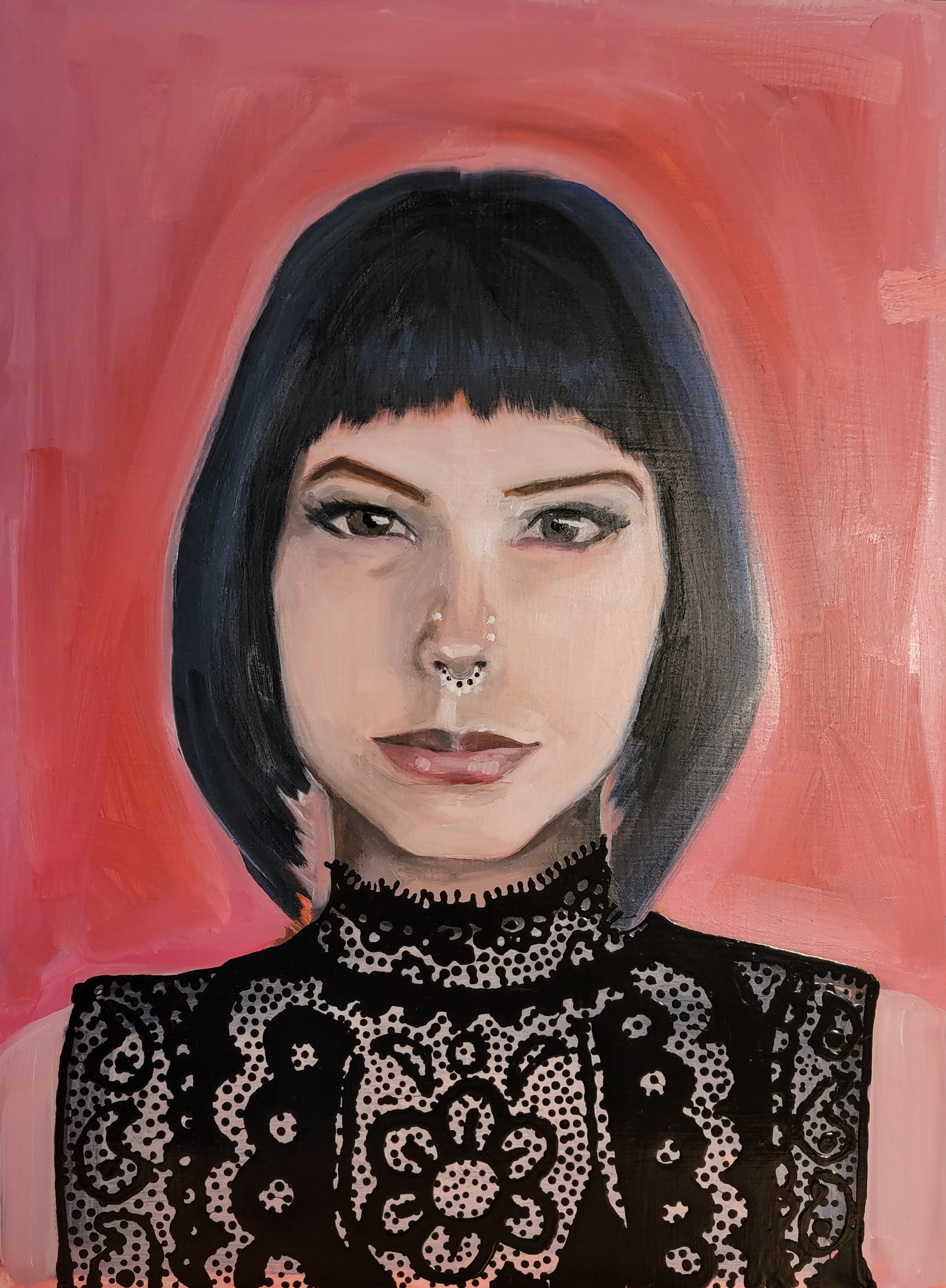 "Fox" 12x15 Oil on Panel