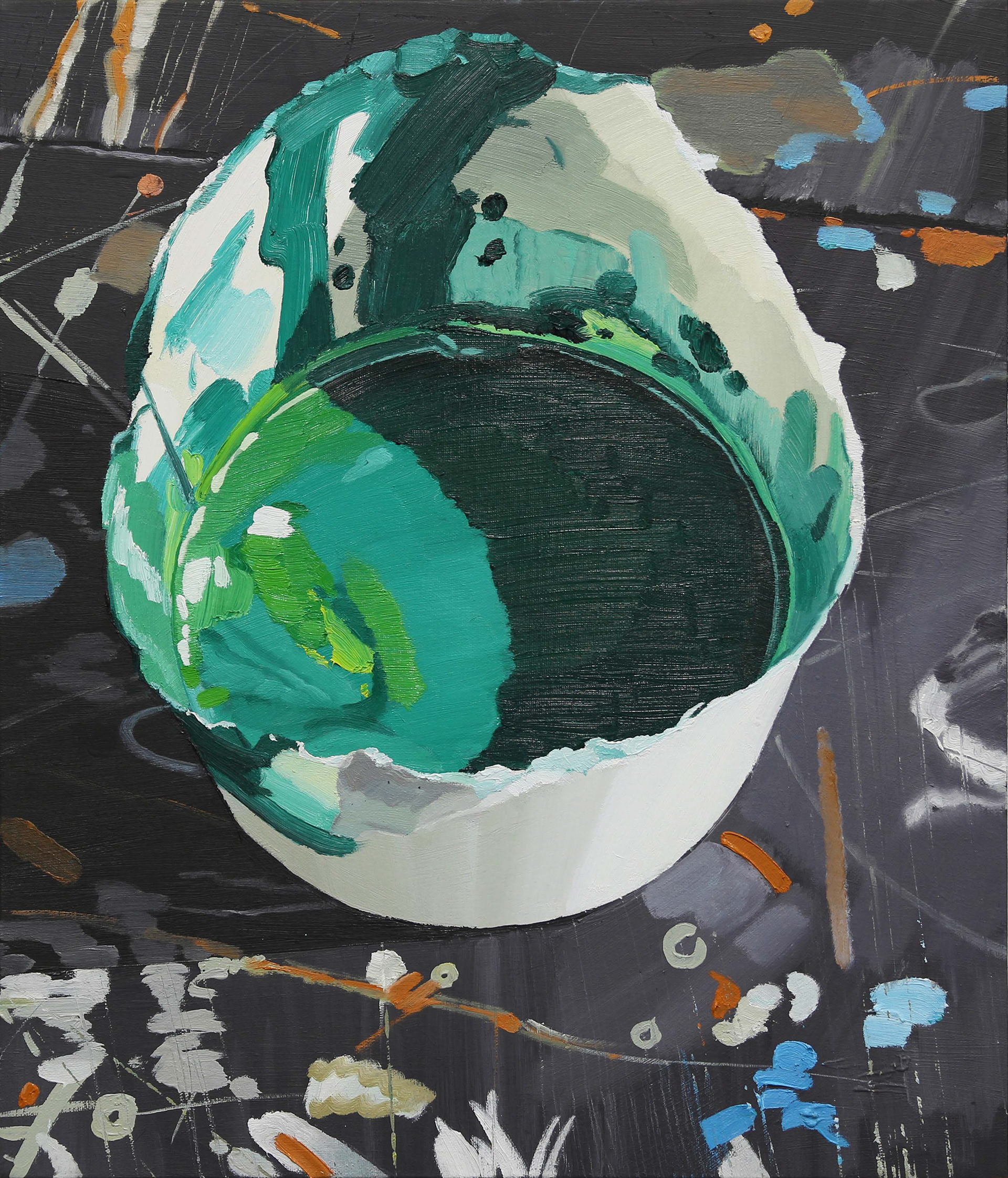종이컵변주 9, 2020, oil on canvas, 53.0x45.0cm