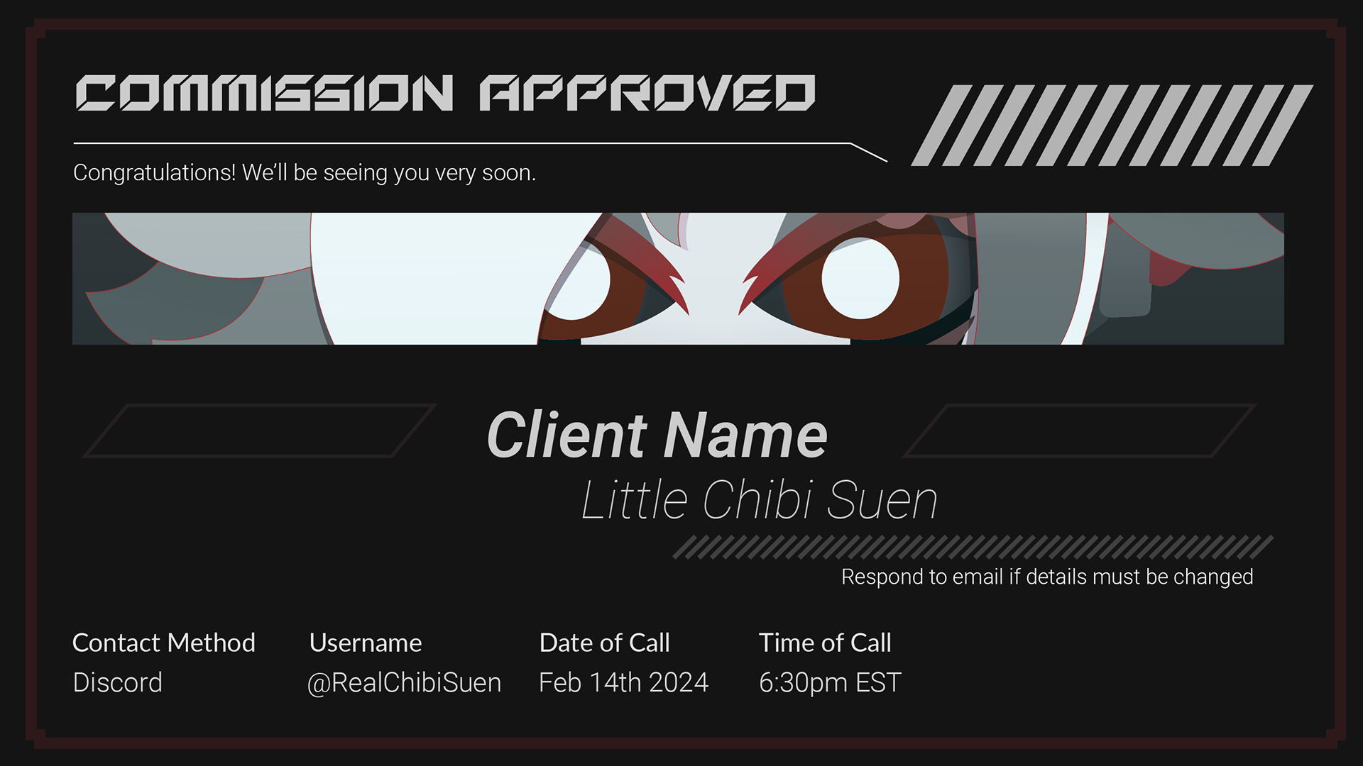 Approval Email