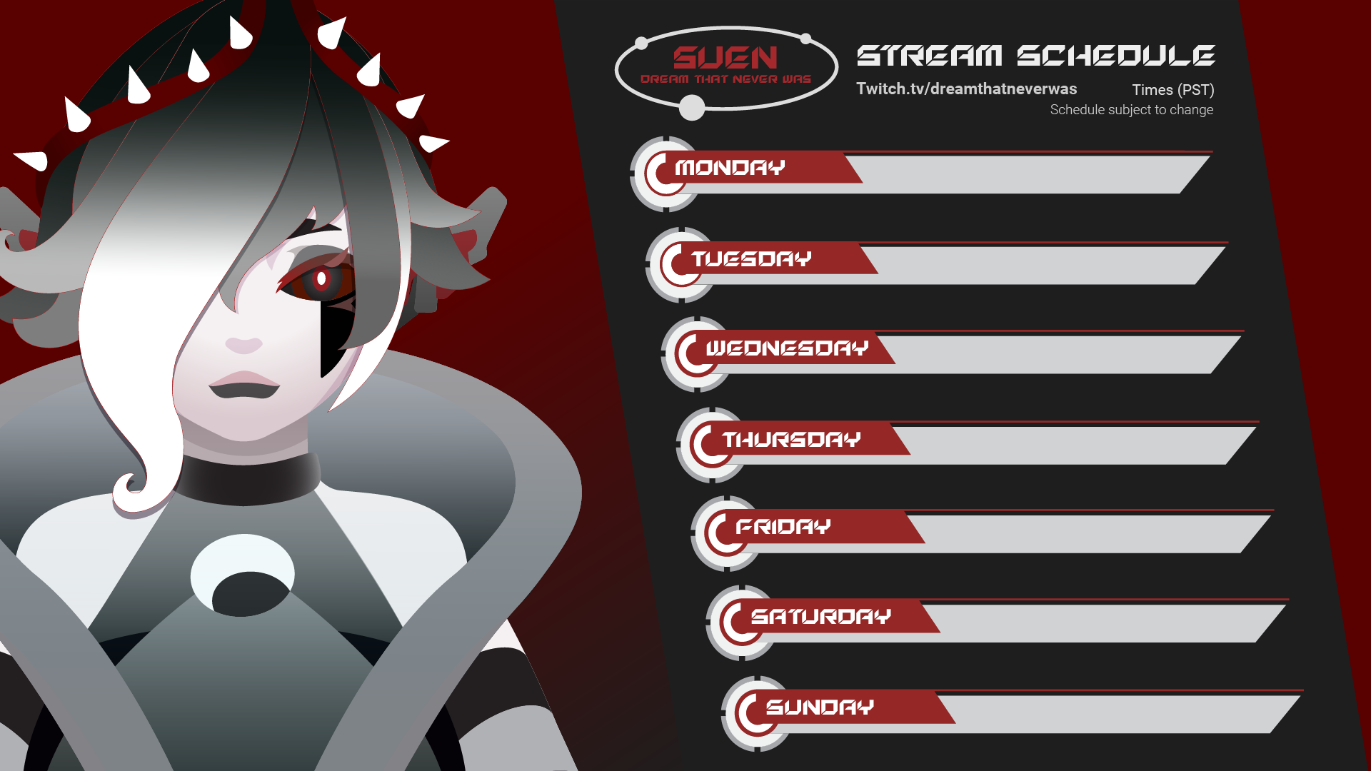 Twitter Schedule