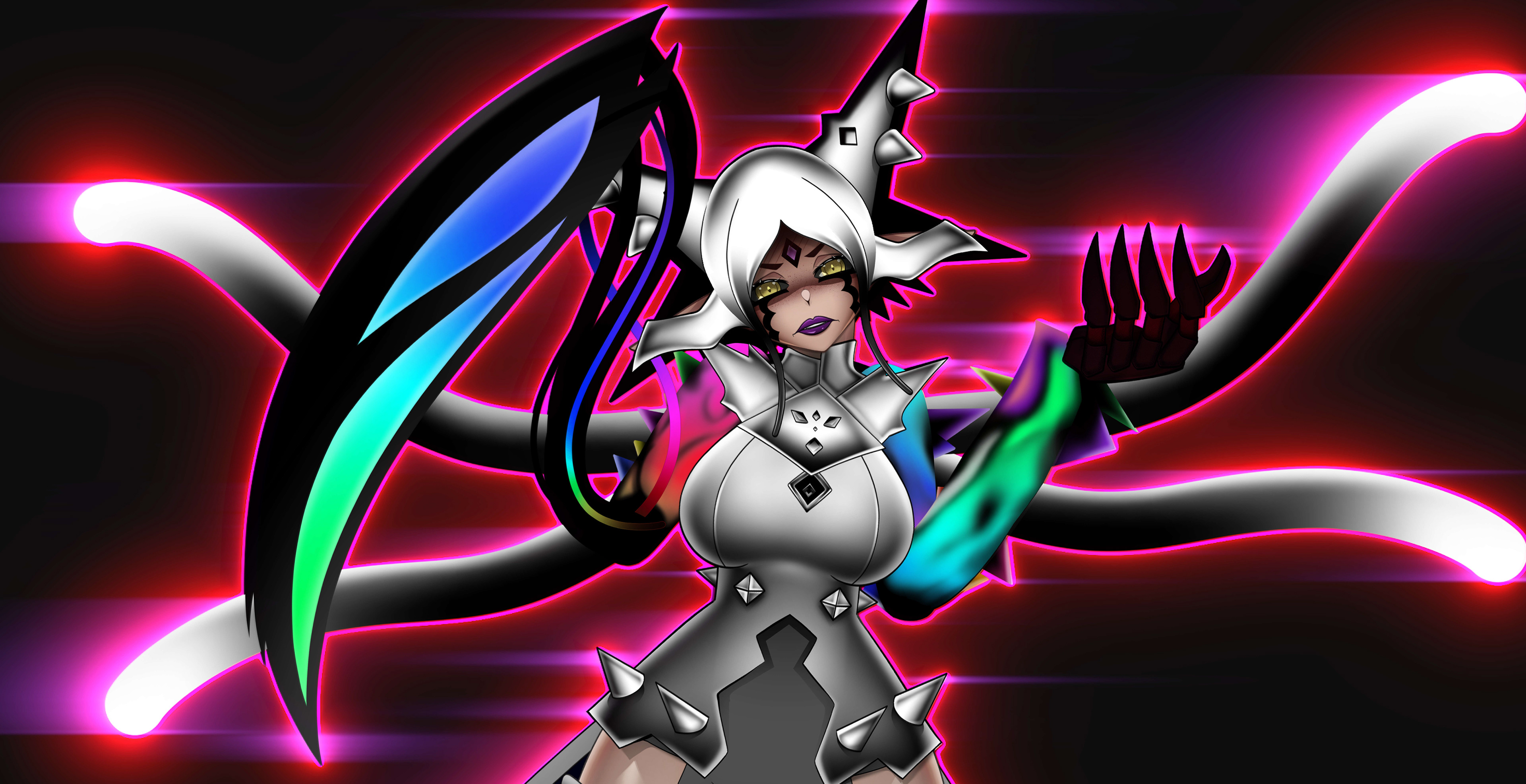 Caius Evolved with Scythe Arm