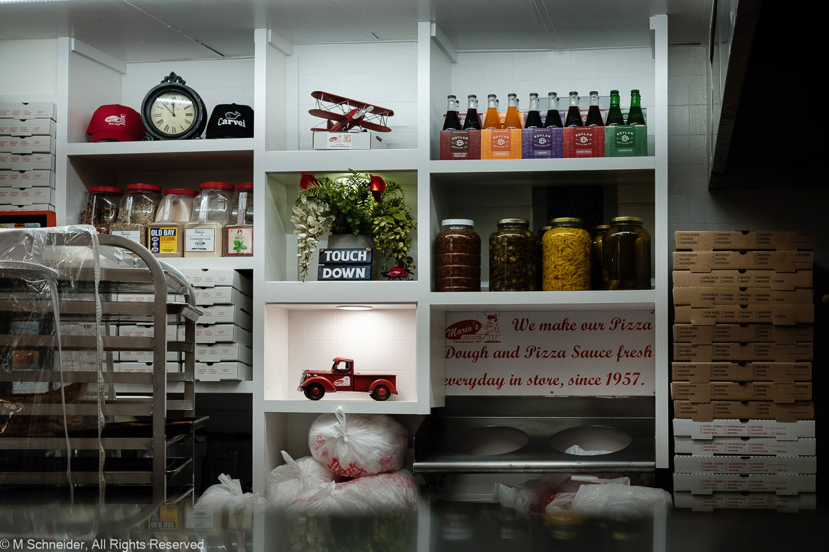 Shelves in Mario's