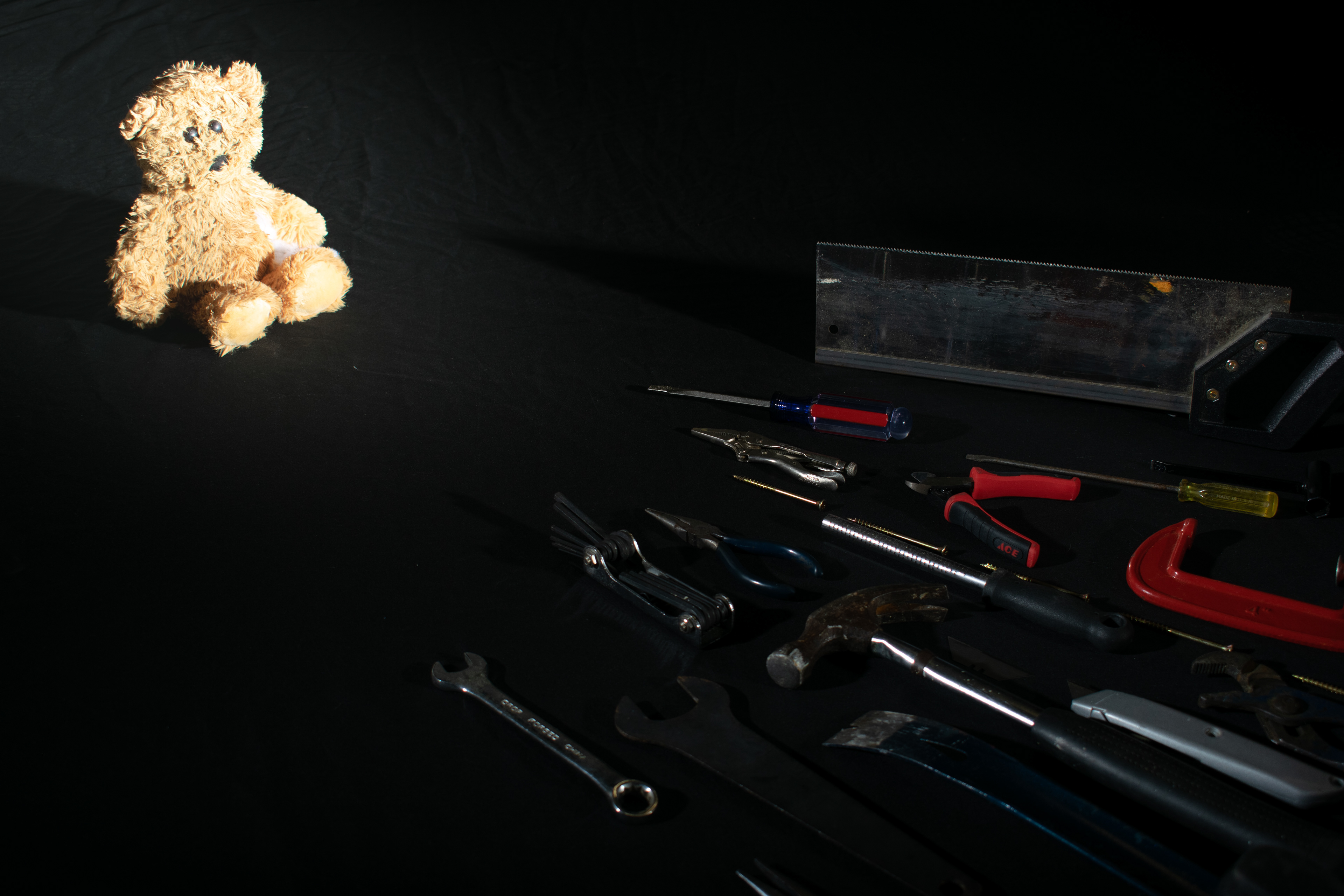 Insufficient Tools (series) in this photo I looked to Goya's "Third of May" as inspiration.