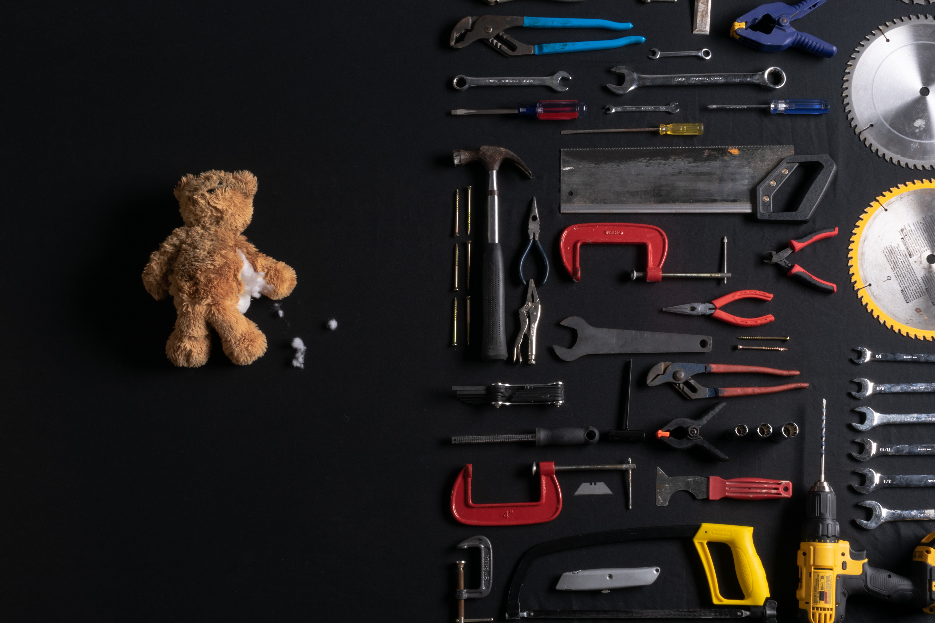 Insufficient Tools (series) illustrates a recurring and underlying fear of my abilities (or lack thereof) as a father. While this is most likely a common fear to many parents, I sought to tap into that concept for much of my student work.